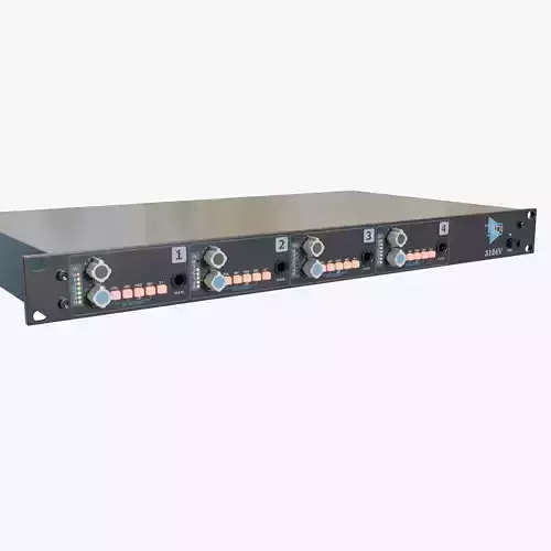 API Audio 3124V  3D model