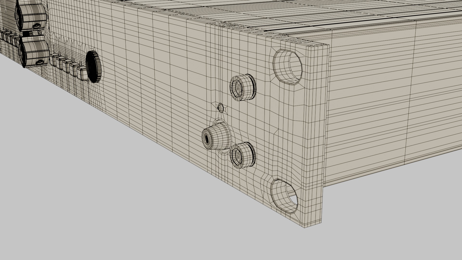 API Audio 3124V  3D model_17