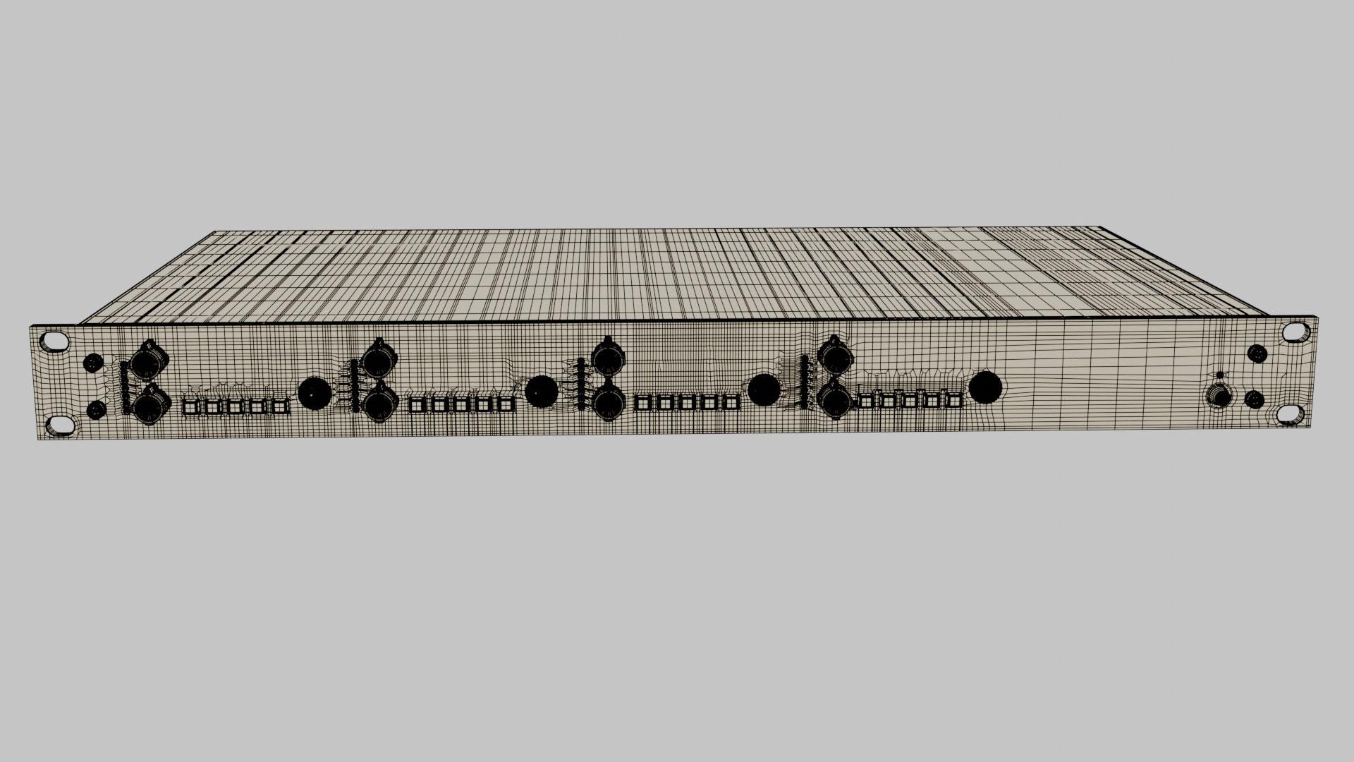 API Audio 3124V  3D model_12