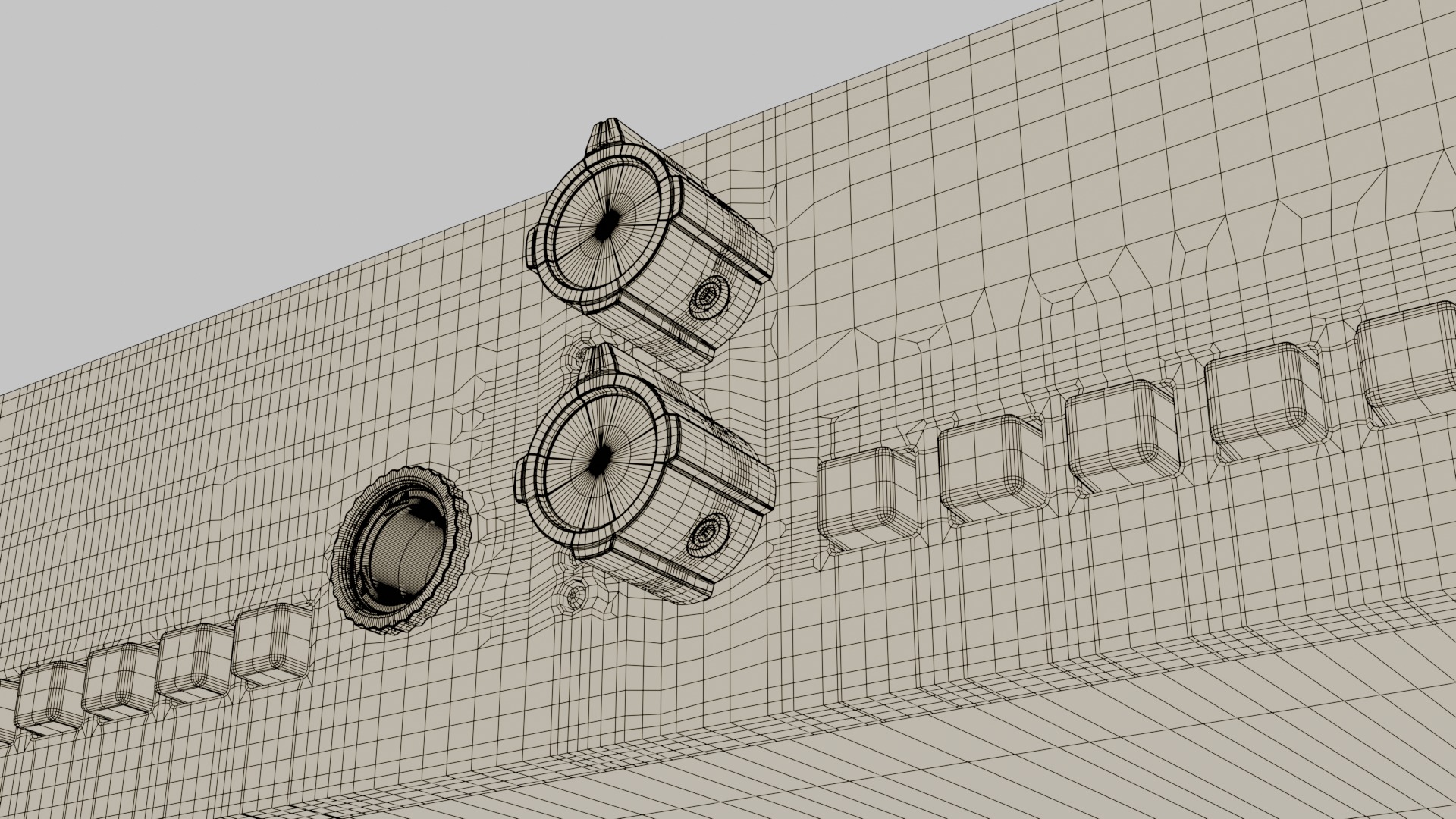 API Audio 3124V  3D model_19