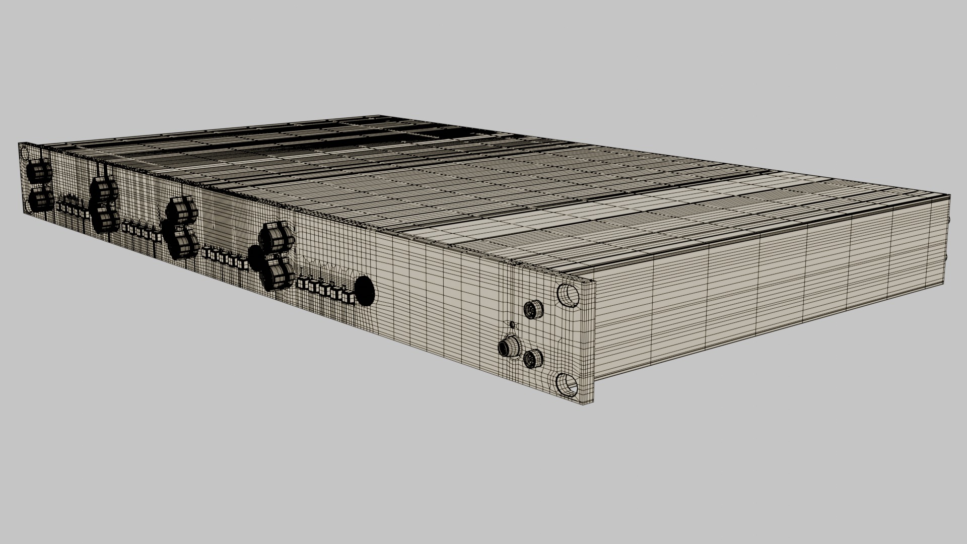 API Audio 3124V  3D model_13