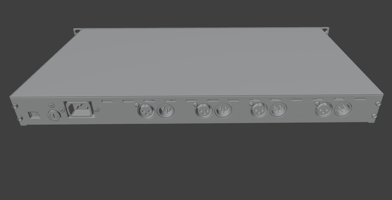 API Audio 3124V  3D model_10