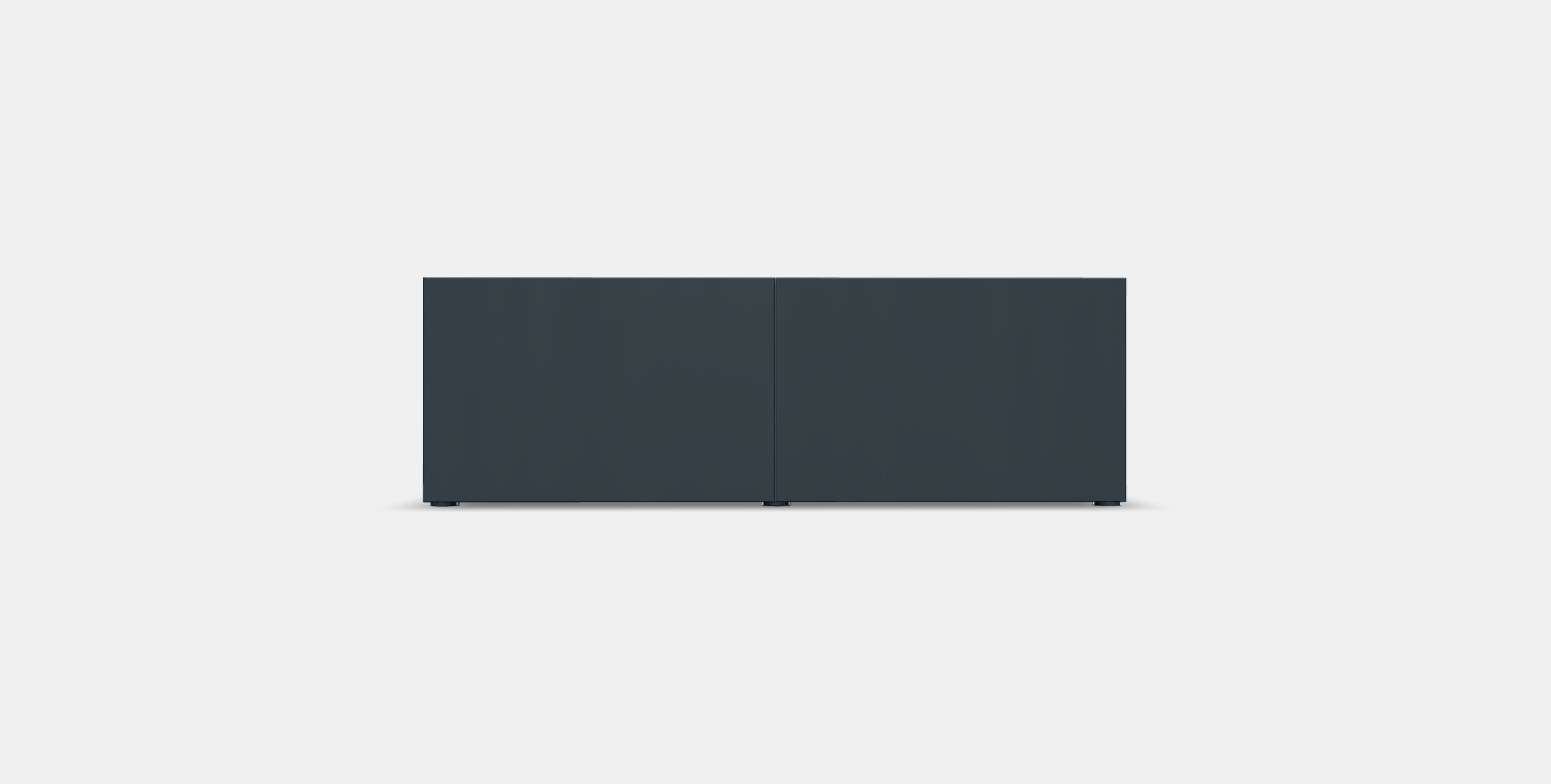 BESTA Shelf unit with doors 24 Low-poly 3D model_10