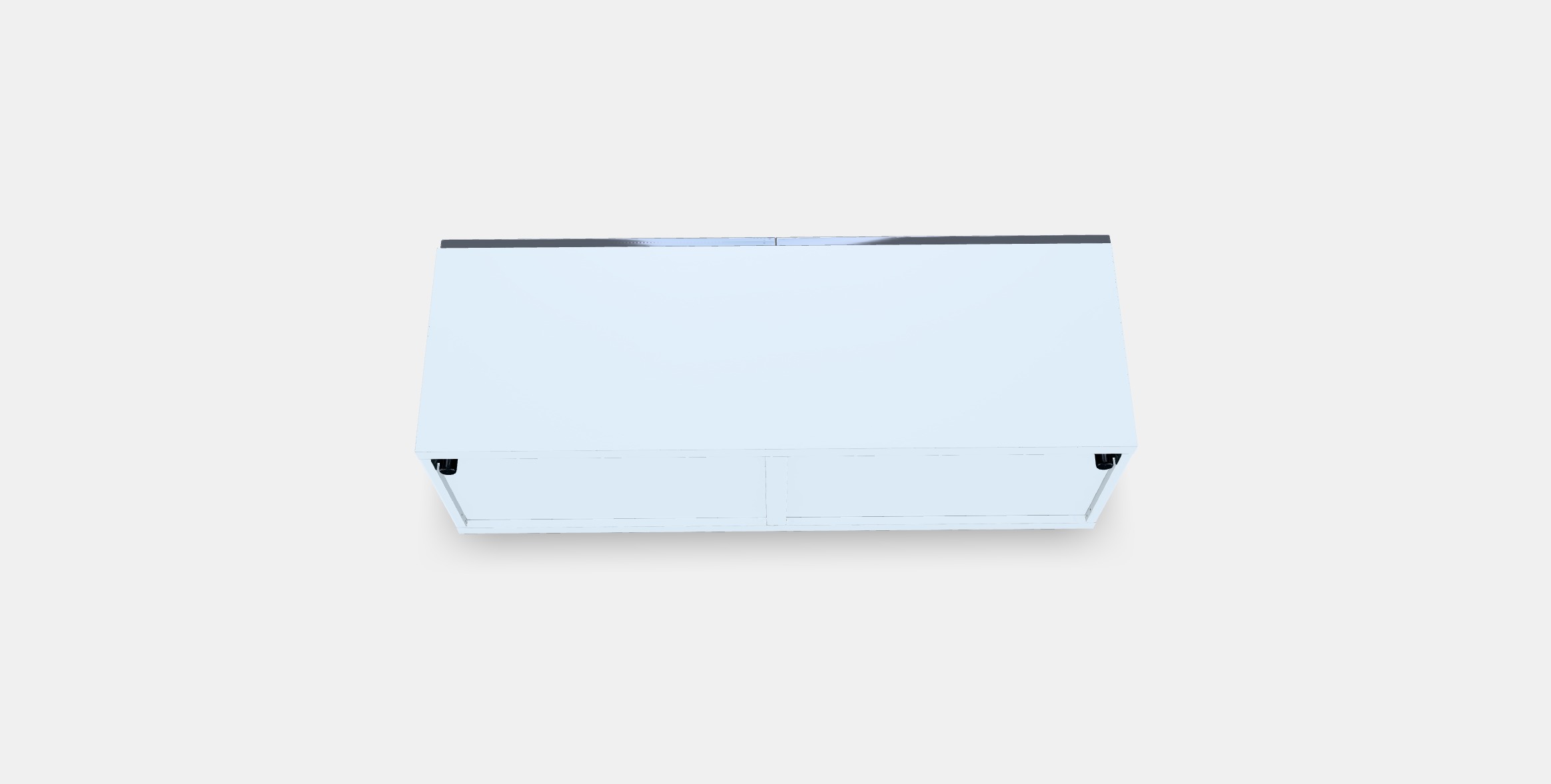 BESTA Shelf unit with doors 24 Low-poly 3D model_3