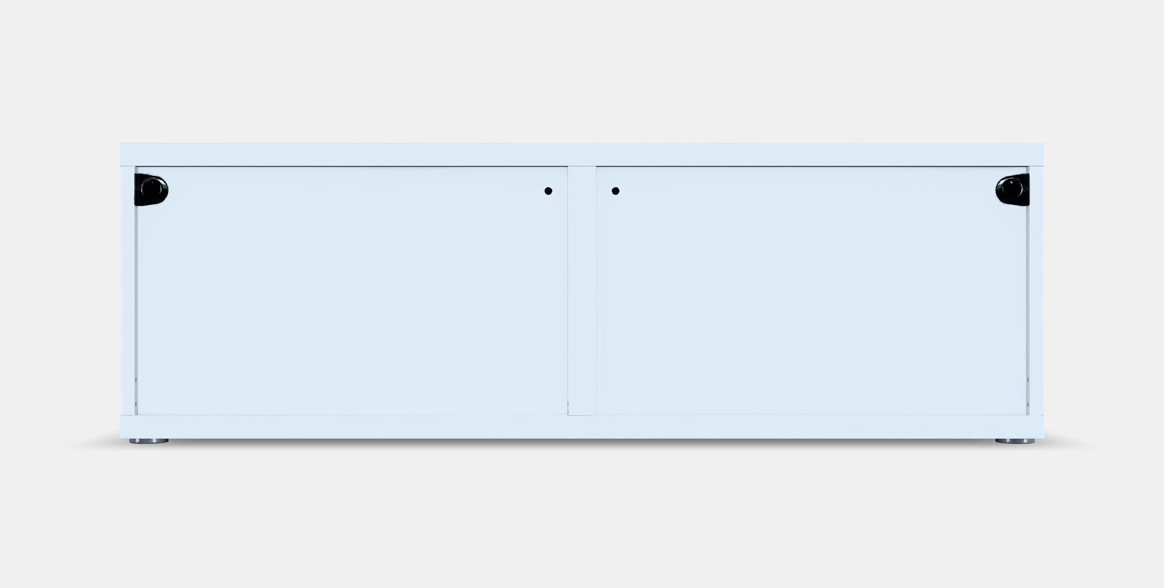 BESTA Shelf unit with doors 24 Low-poly 3D model_15