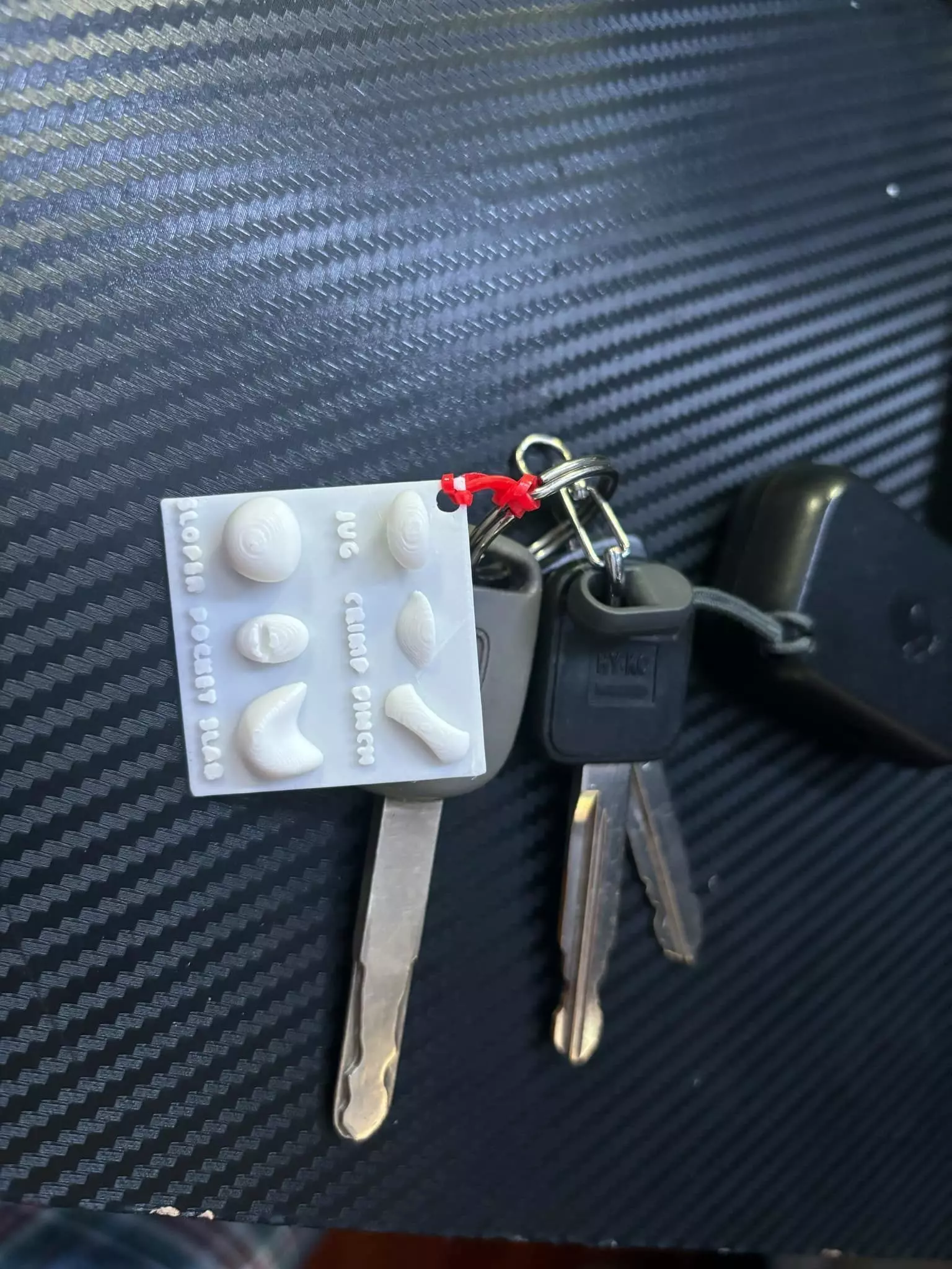 Climbers crux guide rocking climbing gift plaque or keychain 3D print model