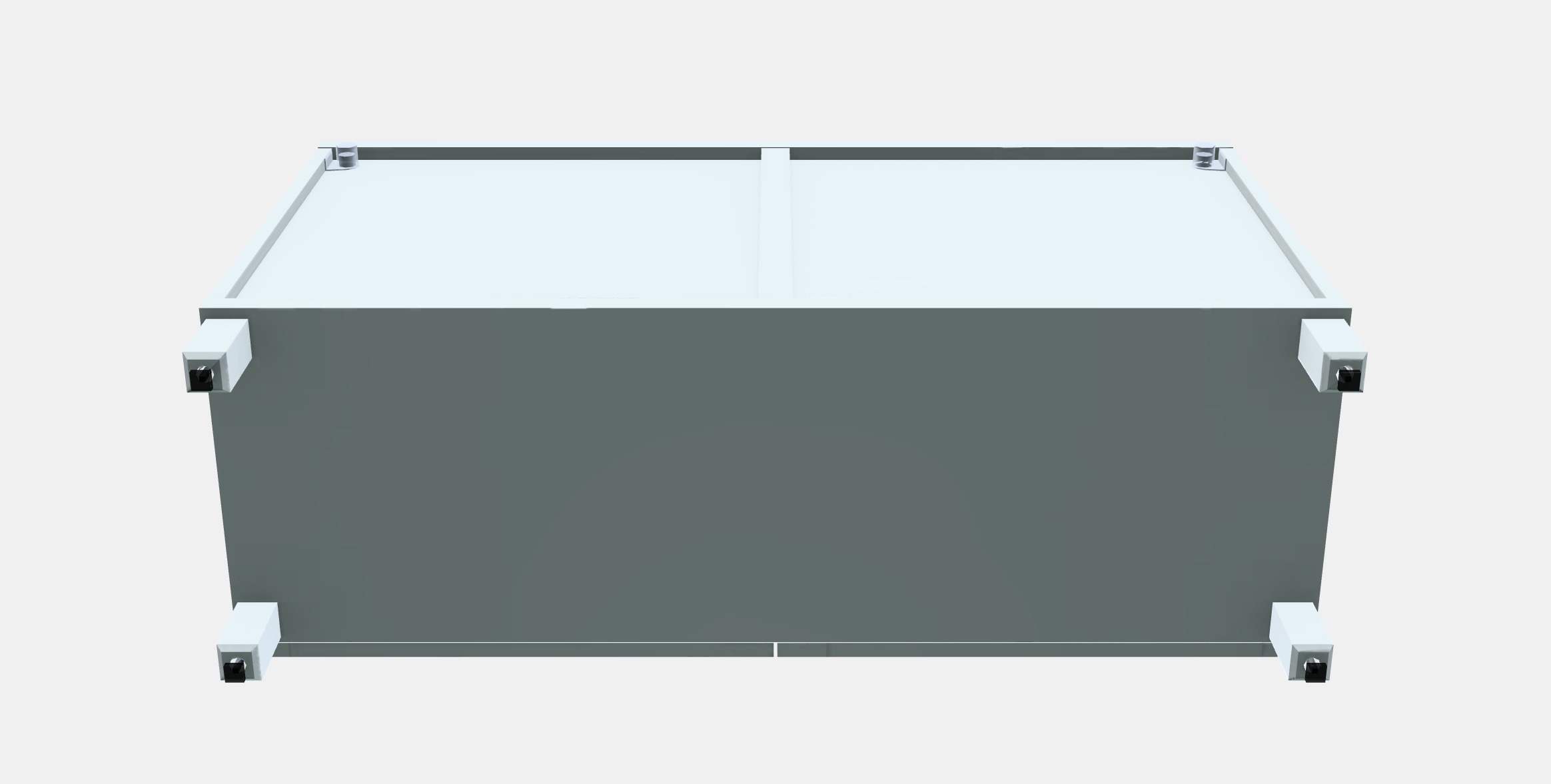 BESTA Storage combination with doors 50 Low-poly 3D model_8