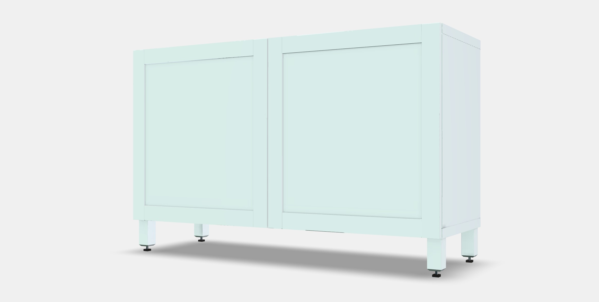 BESTA Storage combination with doors 50 Low-poly 3D model_13