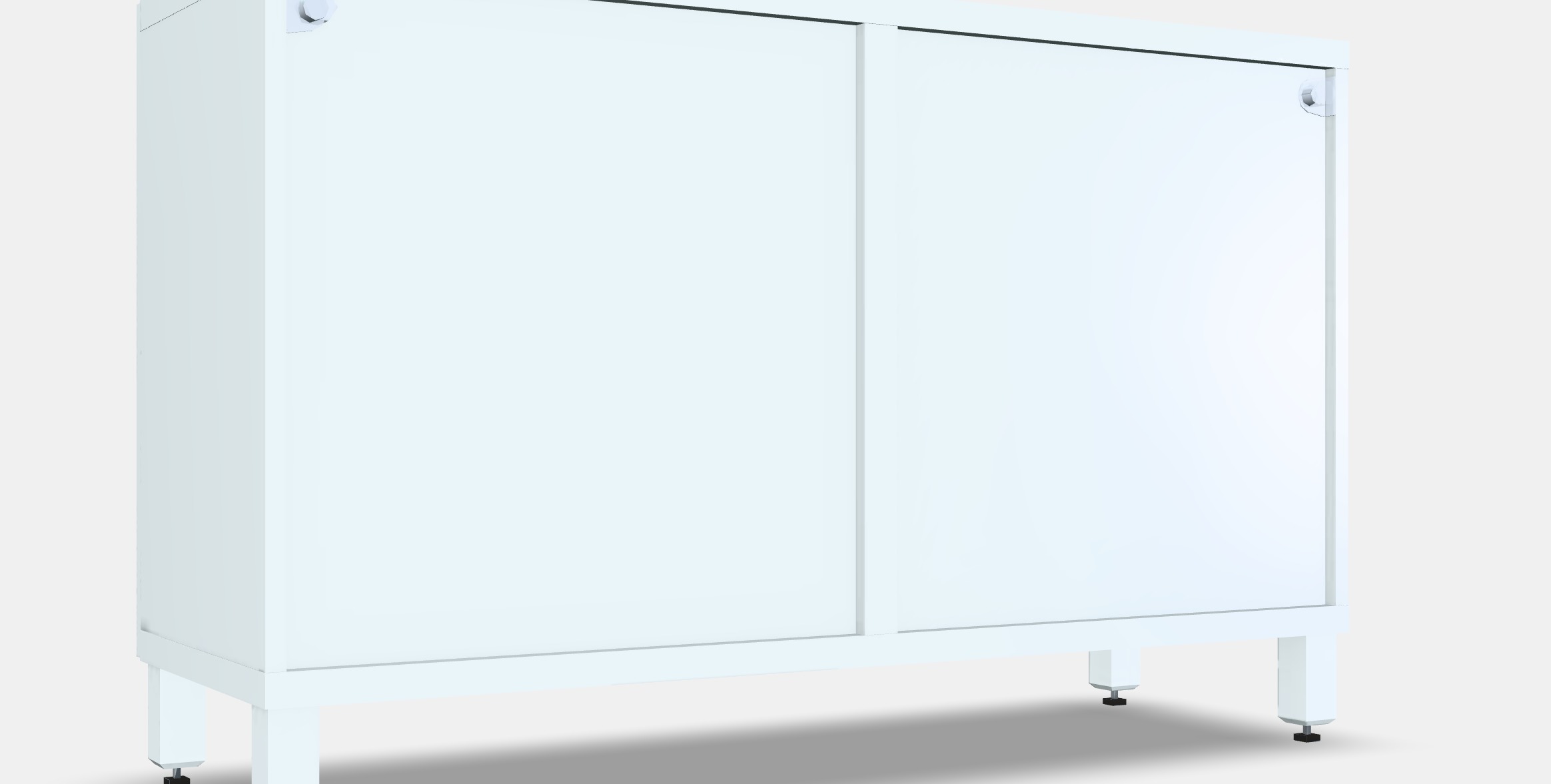 BESTA Storage combination with doors 50 Low-poly 3D model_3