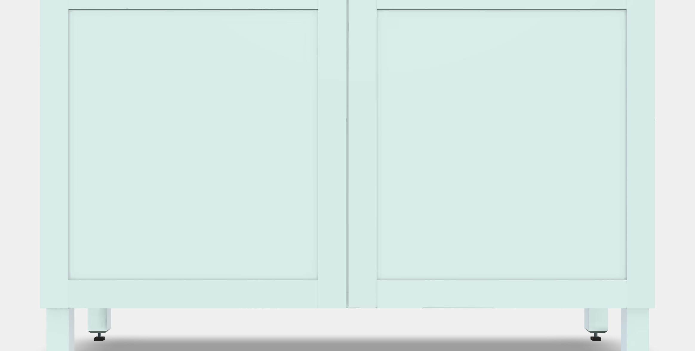 BESTA Storage combination with doors 50 Low-poly 3D model_11