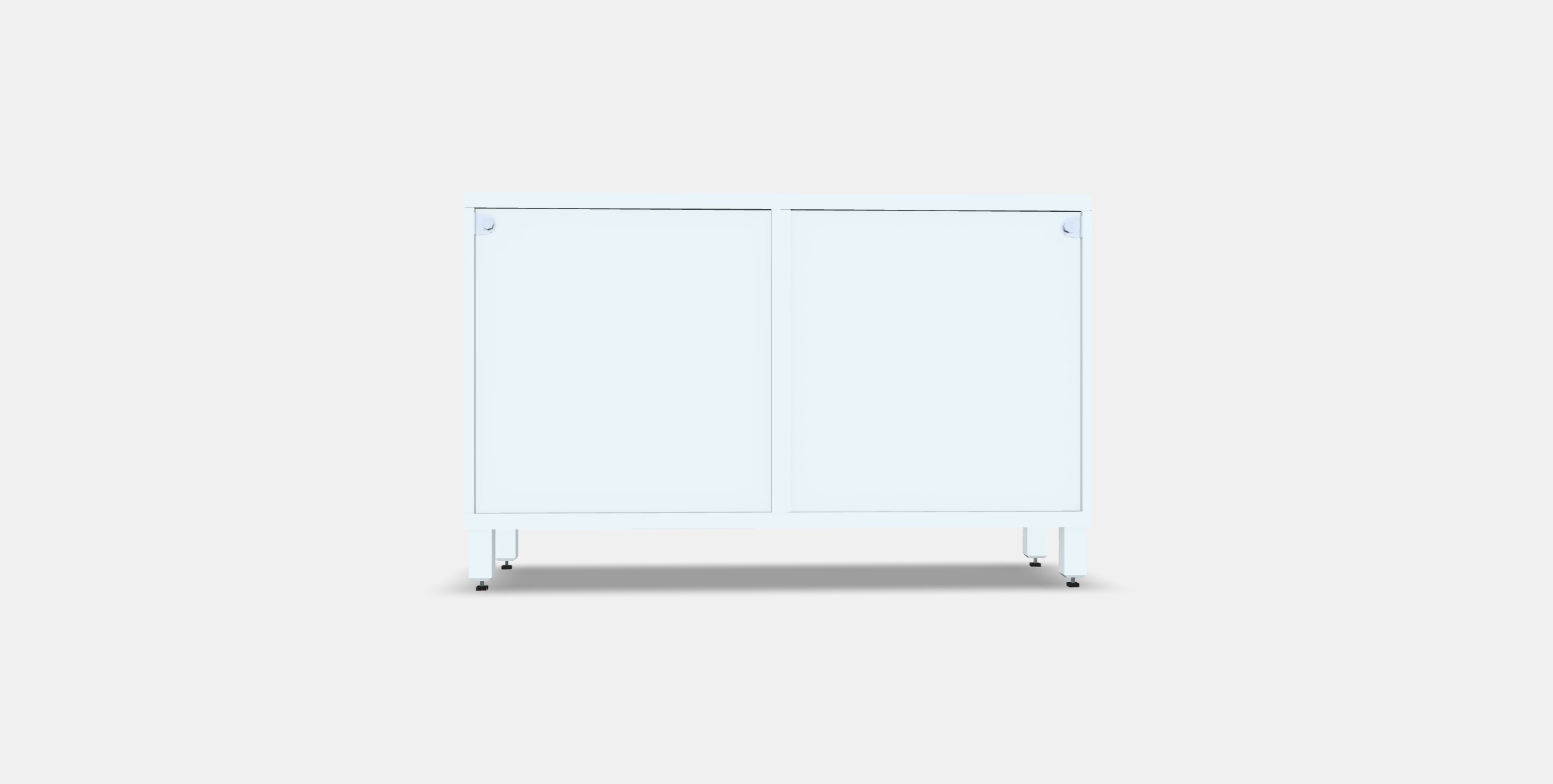 BESTA Storage combination with doors 50 Low-poly 3D model_14