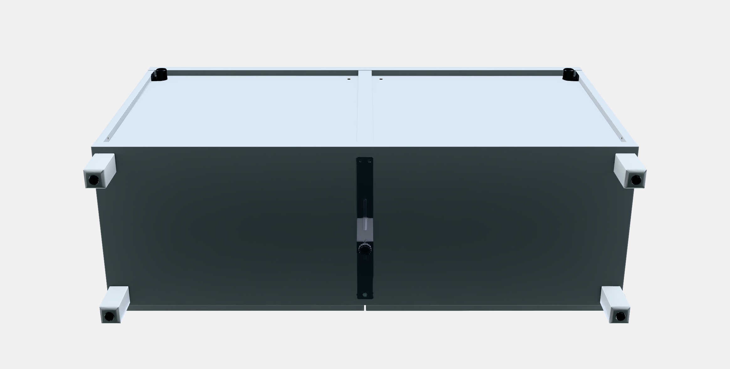 BESTA Storage combination with doors 51 Low-poly 3D model_8