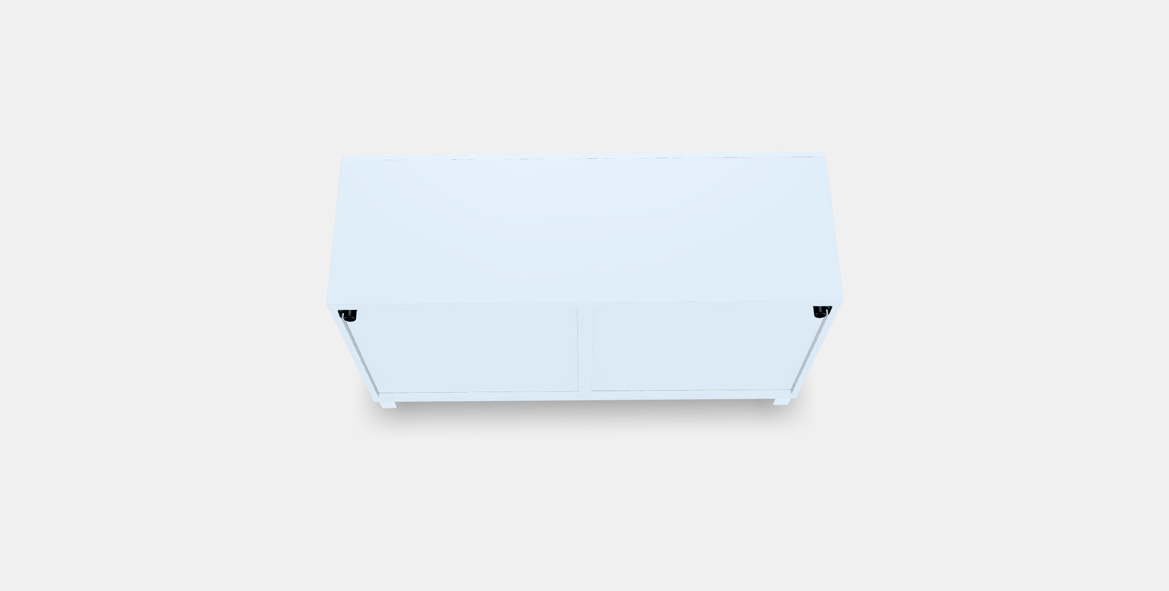 BESTA Storage combination with doors 51 Low-poly 3D model_2