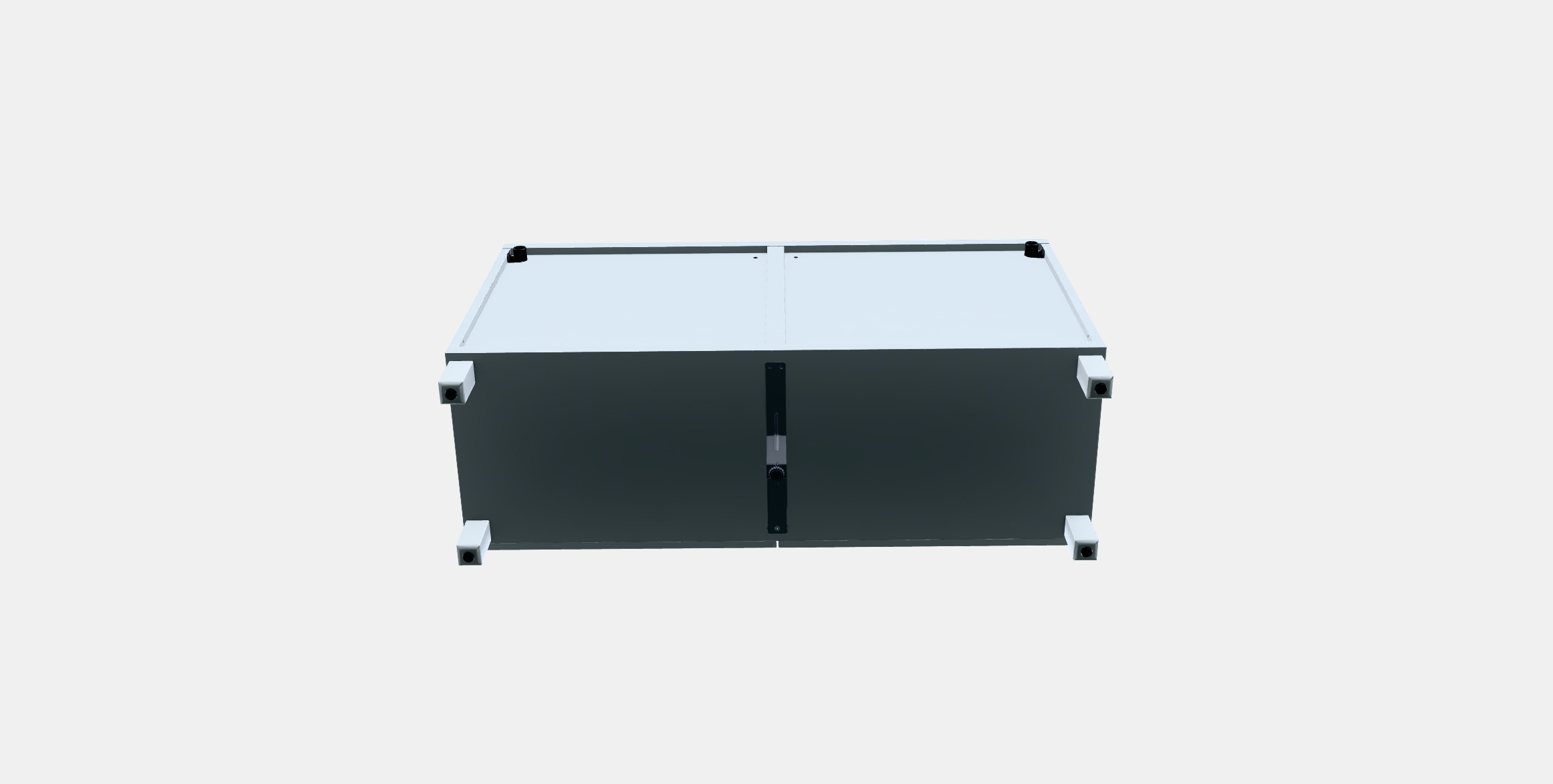 BESTA Storage combination with doors 51 Low-poly 3D model_7