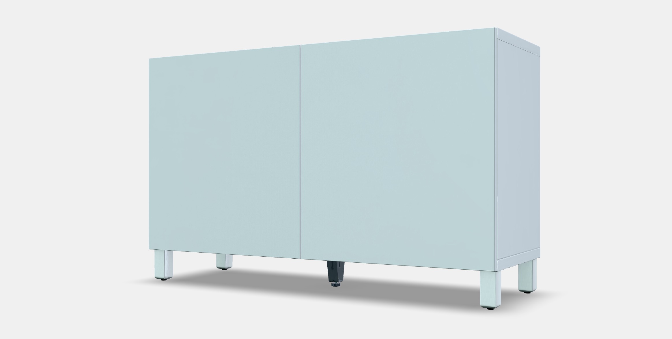 BESTA Storage combination with doors 51 Low-poly 3D model_13