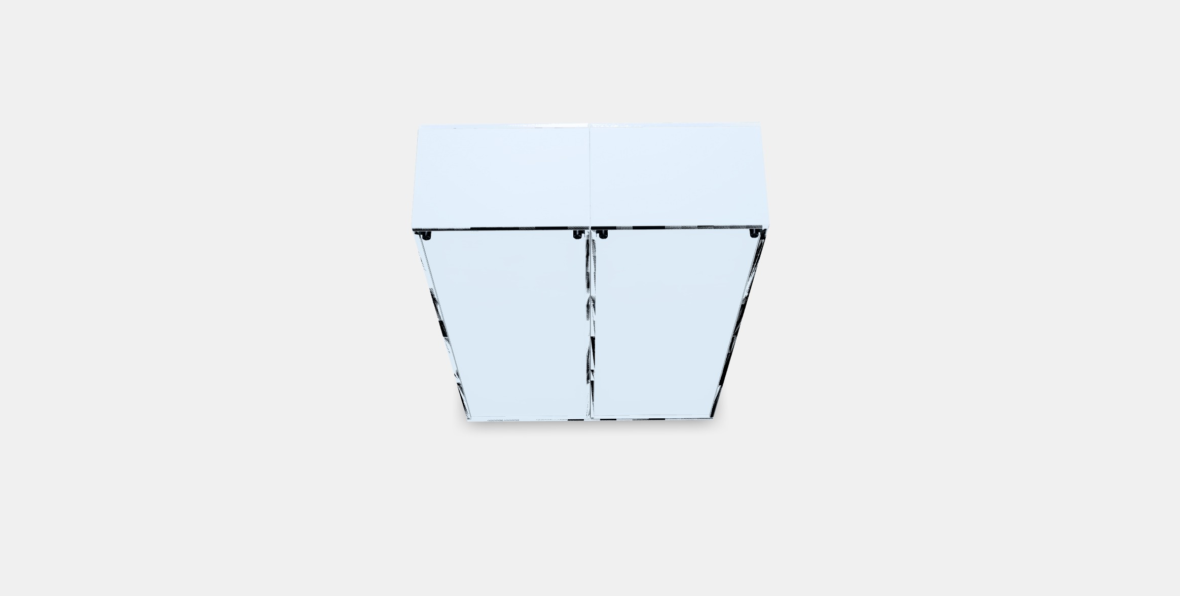 BESTA Storage combination with doors 52 Low-poly 3D model_2