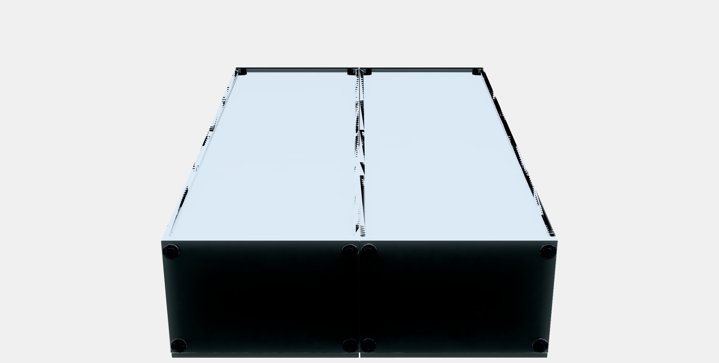 BESTA Storage combination with doors 52 Low-poly 3D model_8