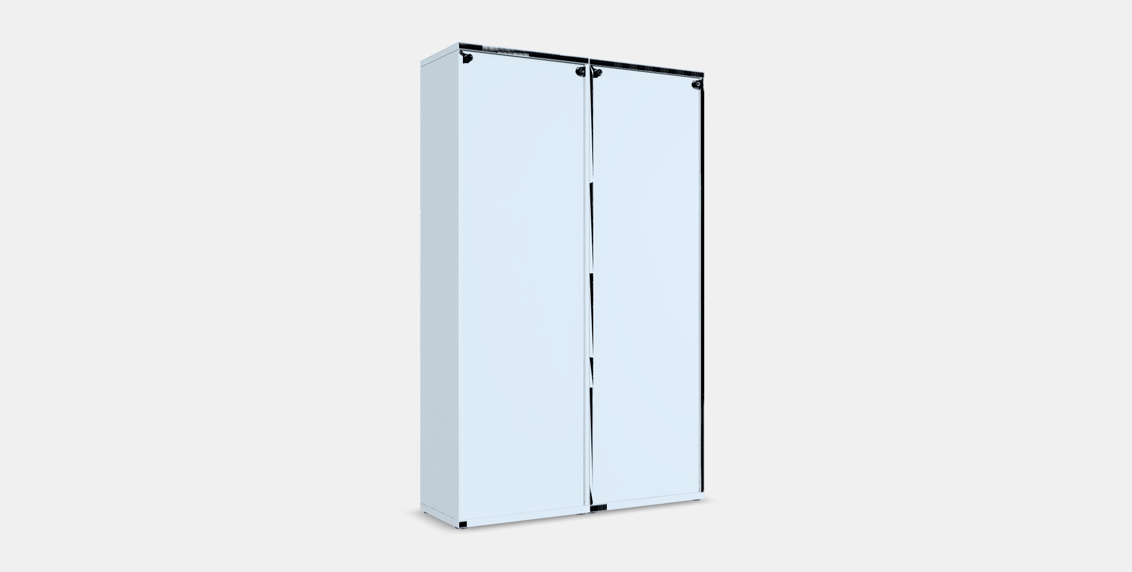 BESTA Storage combination with doors 52 Low-poly 3D model_16