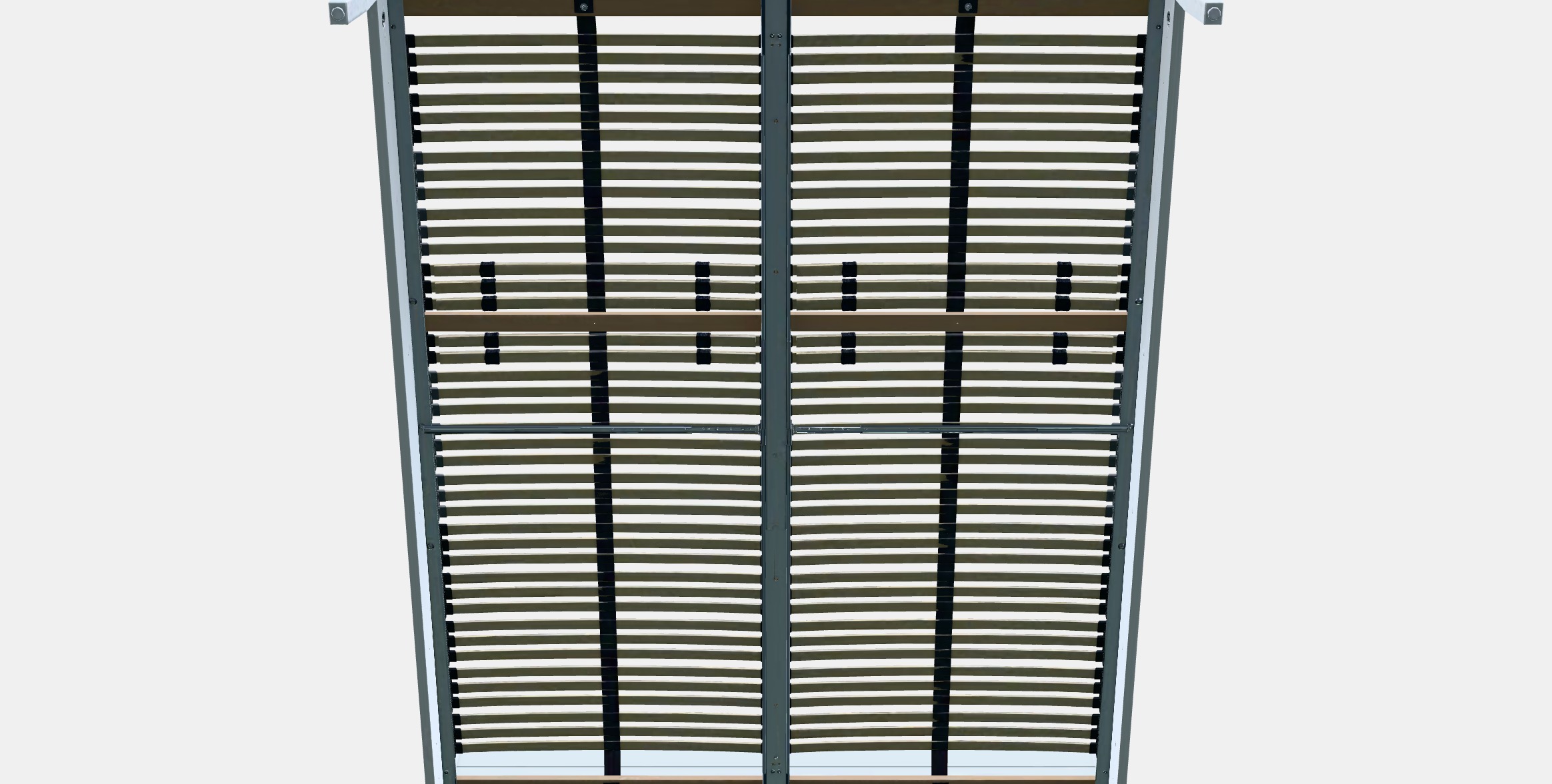 IDANAS Bed frame 23 Low-poly 3D model_7