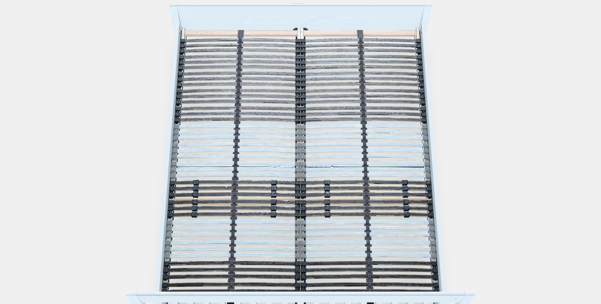 IDANAS Bed frame 23 Low-poly 3D model_2