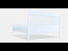 IDANAS Bed frame 23 Low-poly 3D model_1