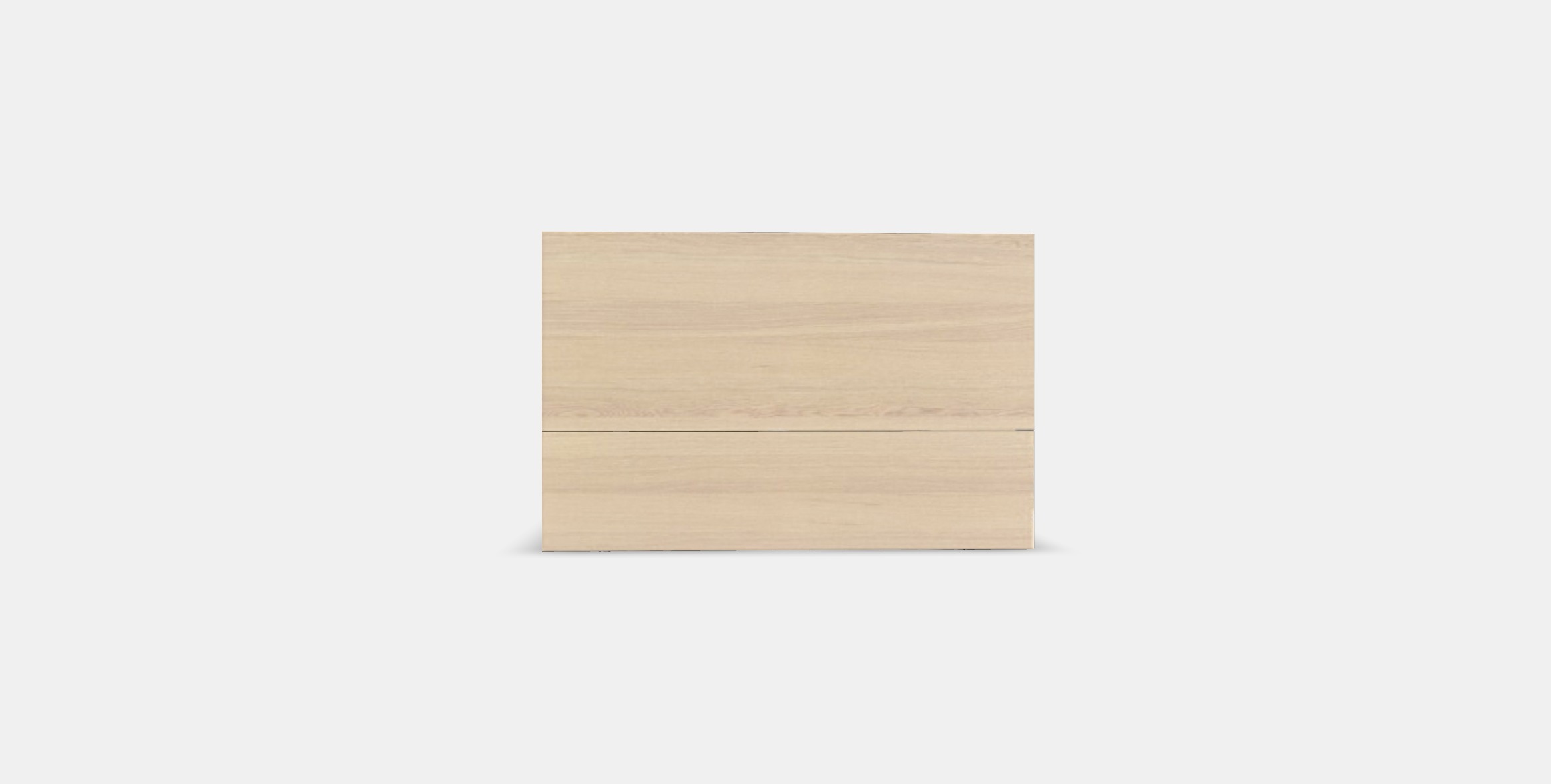 MALM Bed frame high w 4 storage boxes 26 Low-poly 3D model_13