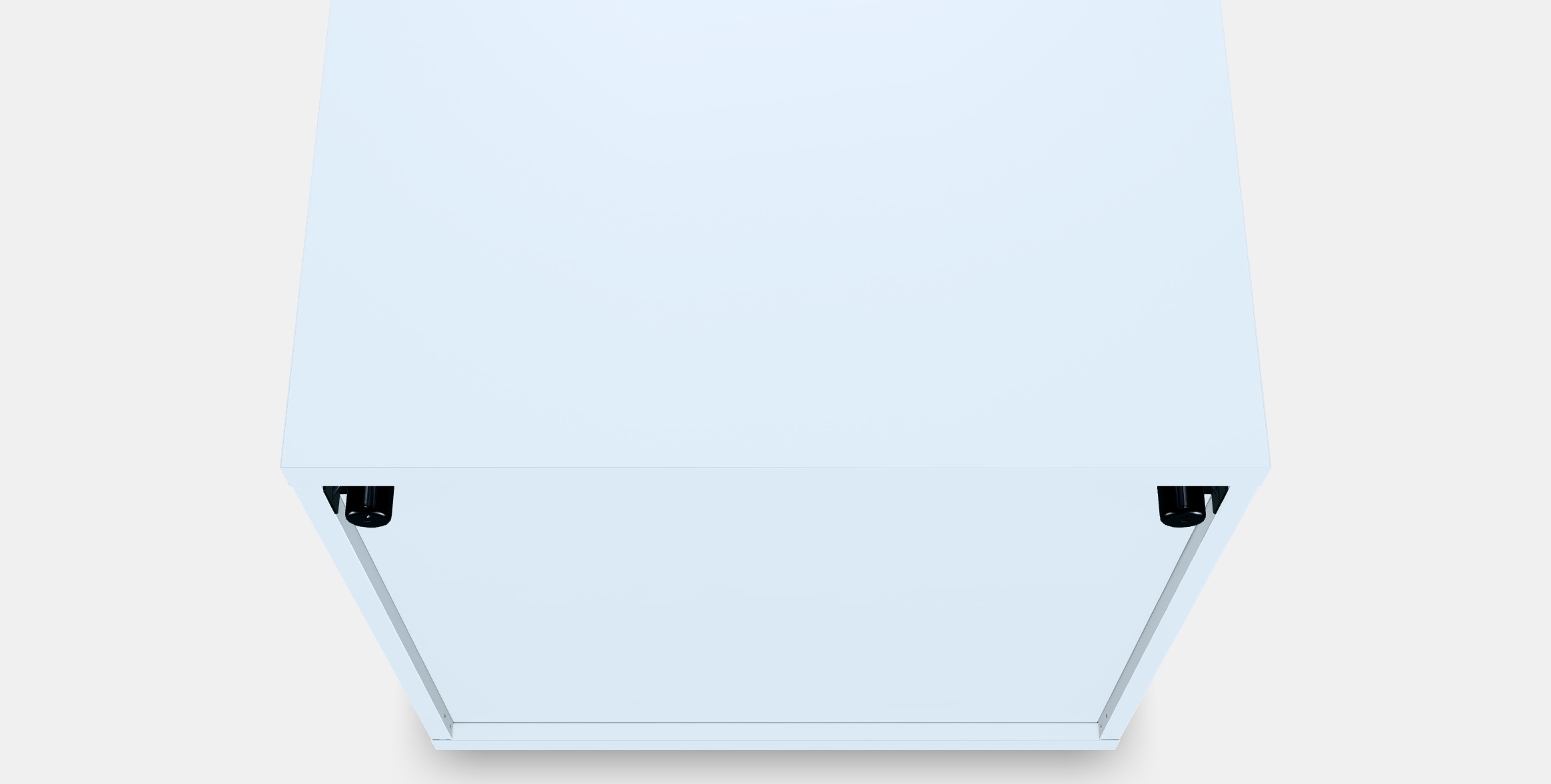 BESTA Shelf unit with glass door 23 Low-poly 3D model_4