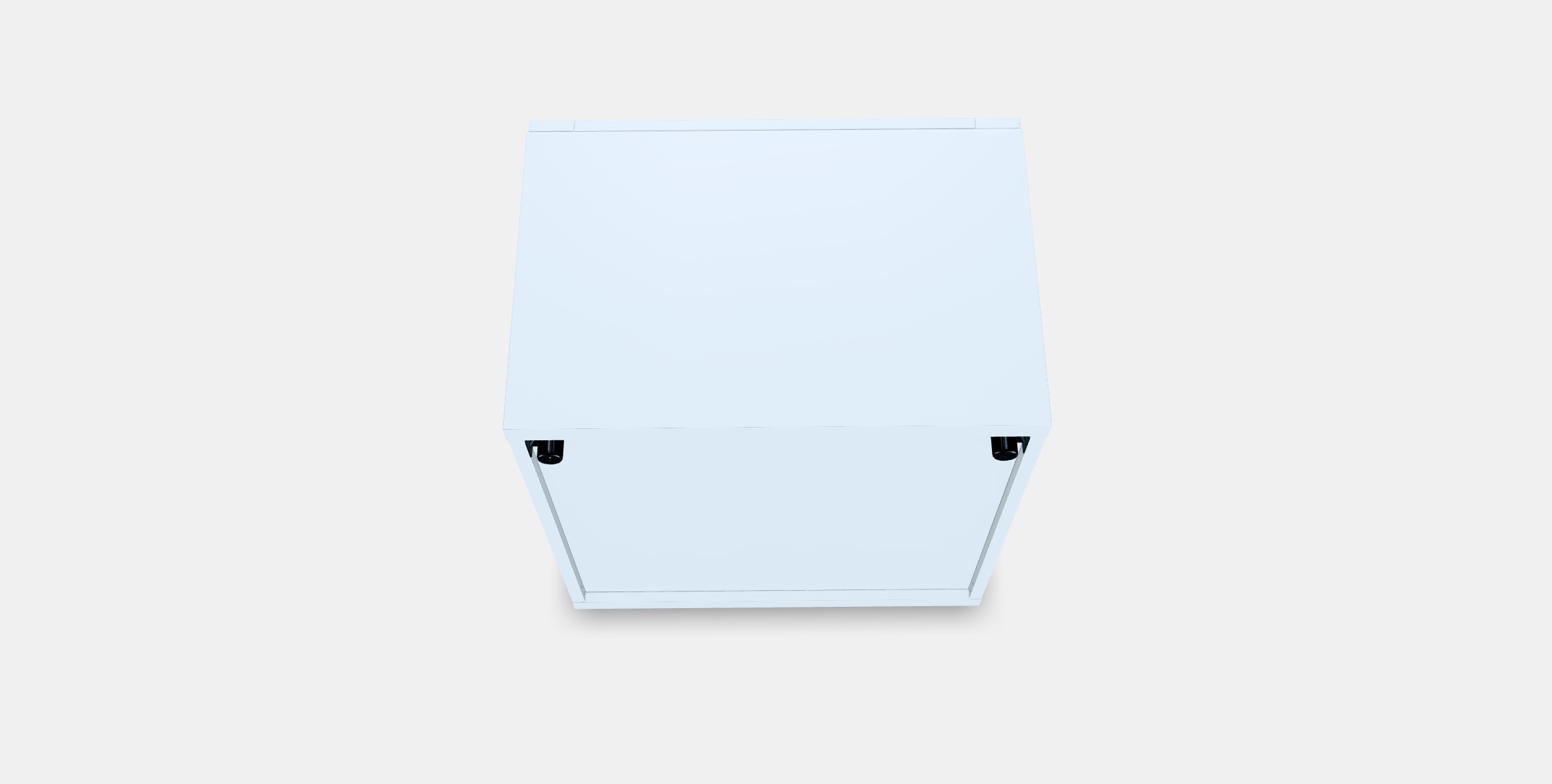 BESTA Shelf unit with glass door 23 Low-poly 3D model_3