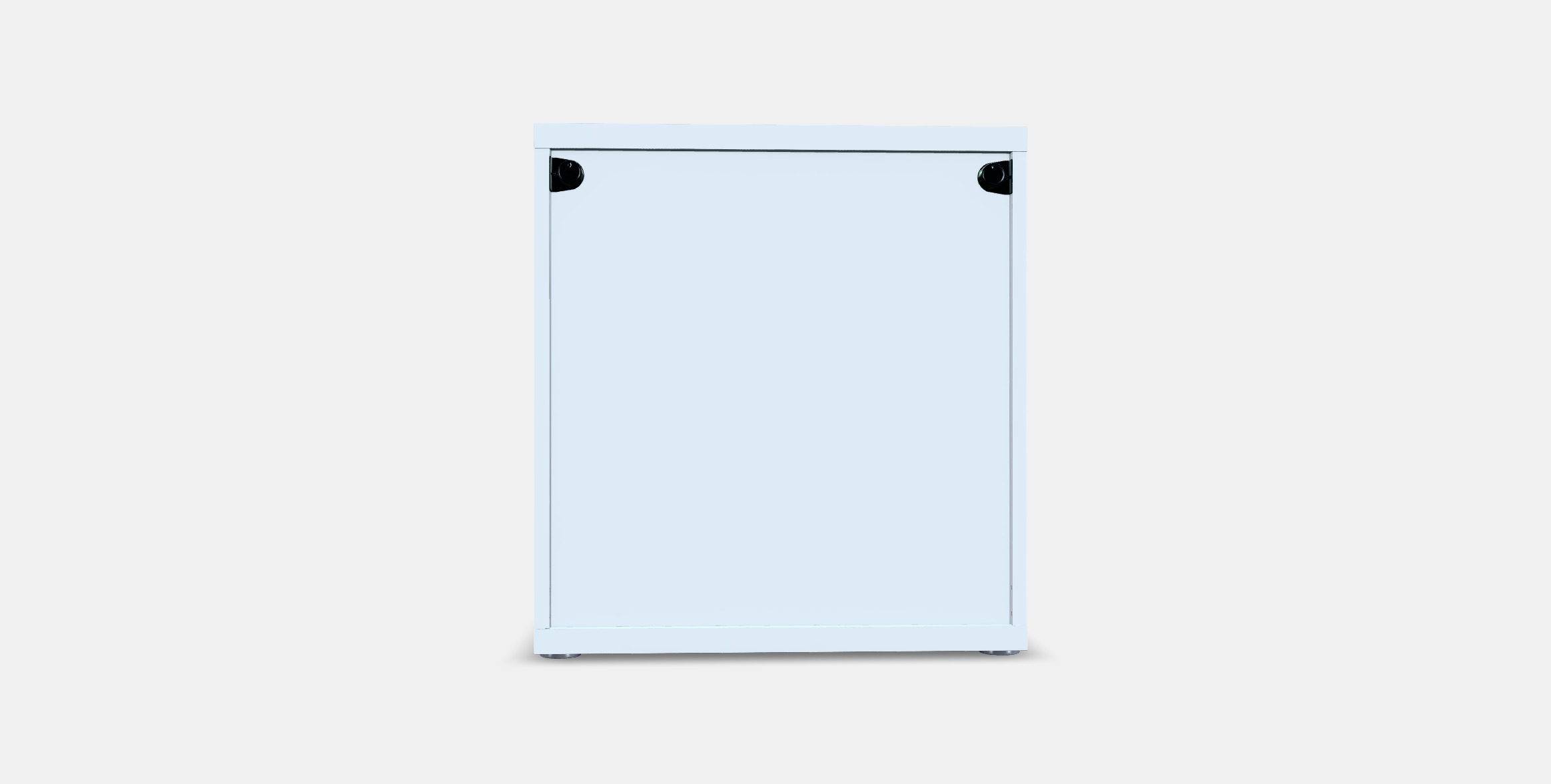 BESTA Shelf unit with glass door 23 Low-poly 3D model_14