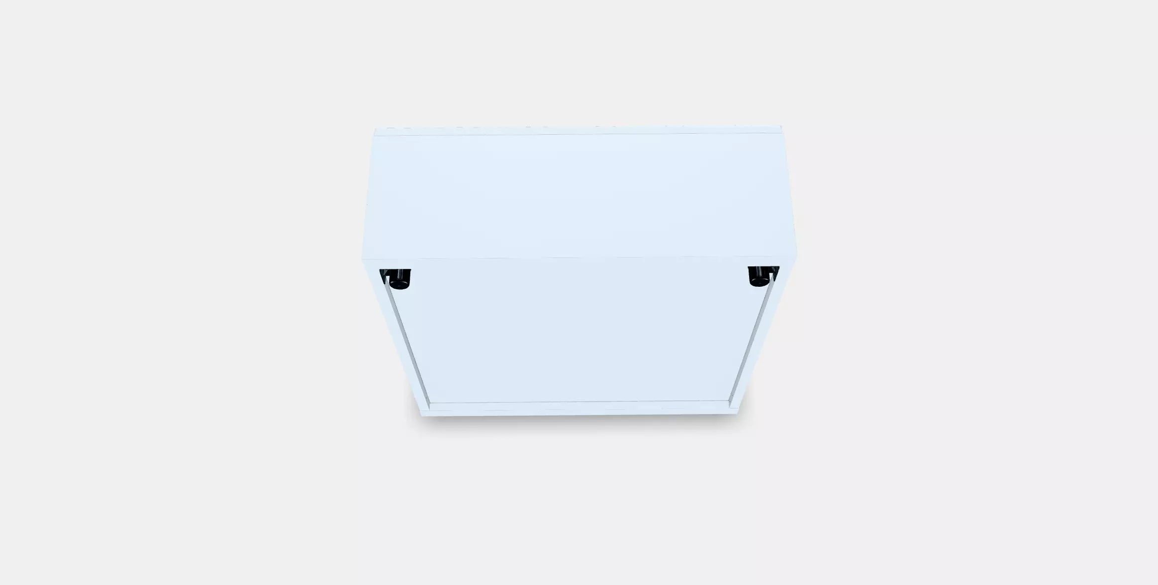 BESTA Shelf unit with door 59 Low-poly 3D model_0