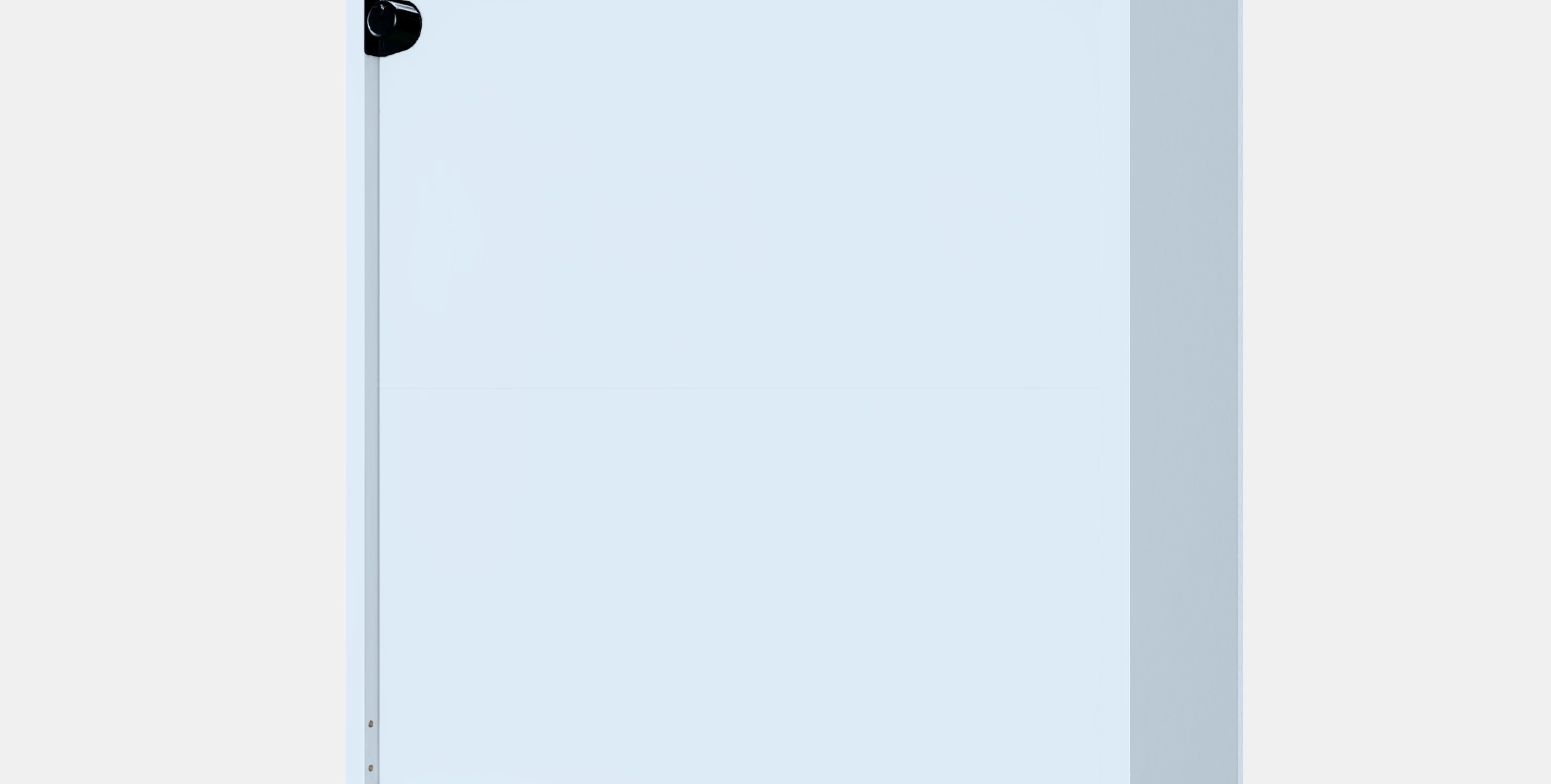 BESTA Shelf unit with door 59 Low-poly 3D model_6