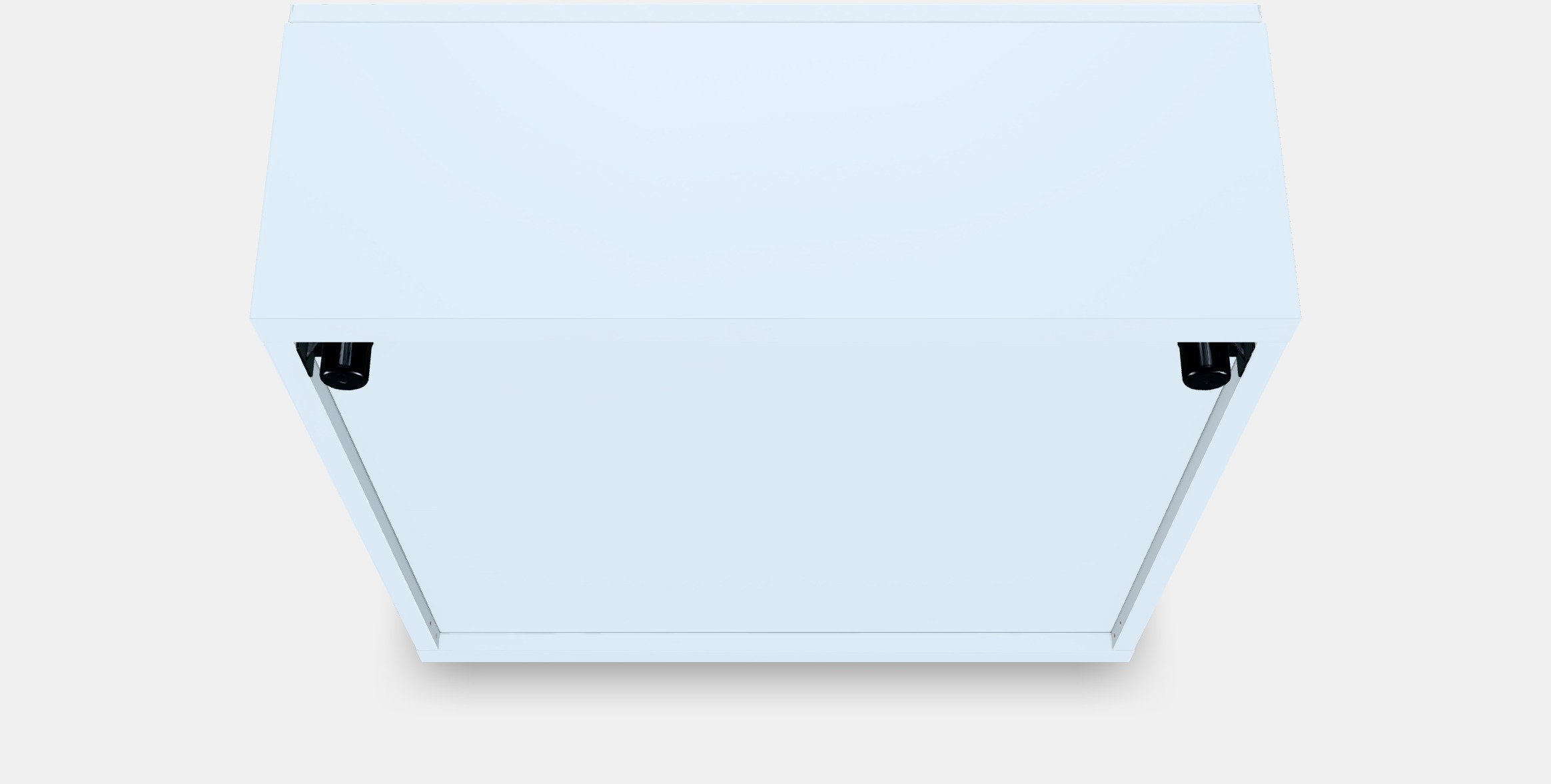 BESTA Shelf unit with door 59 Low-poly 3D model_2