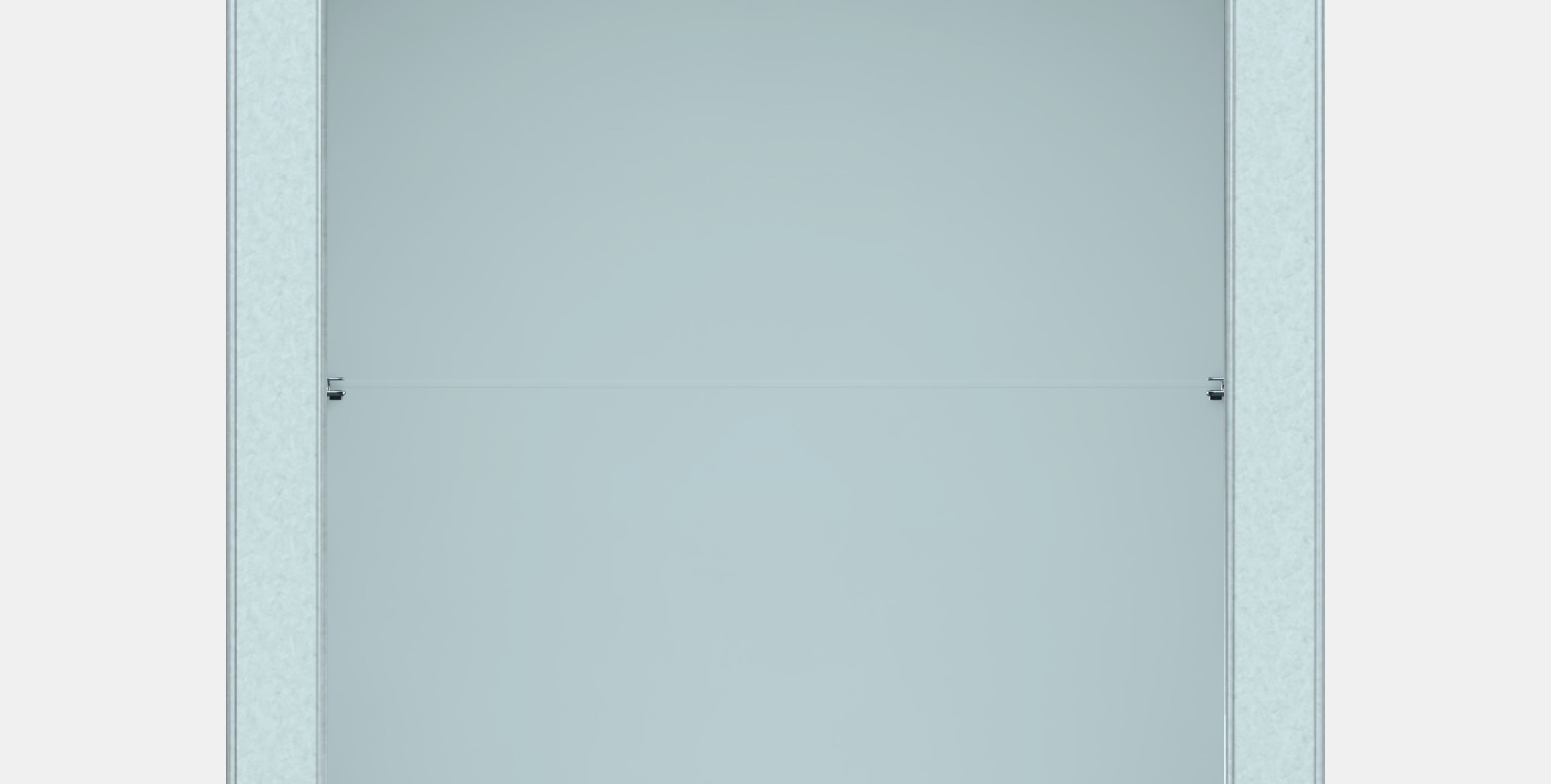 BESTA Shelf unit with door 59 Low-poly 3D model_15