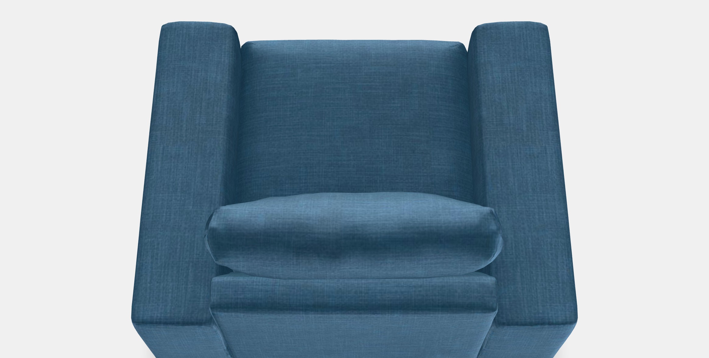 VIMLE Armchair 7 Low-poly 3D model_11