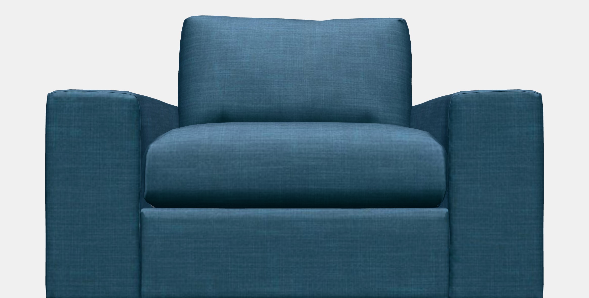 VIMLE Armchair 7 Low-poly 3D model_9