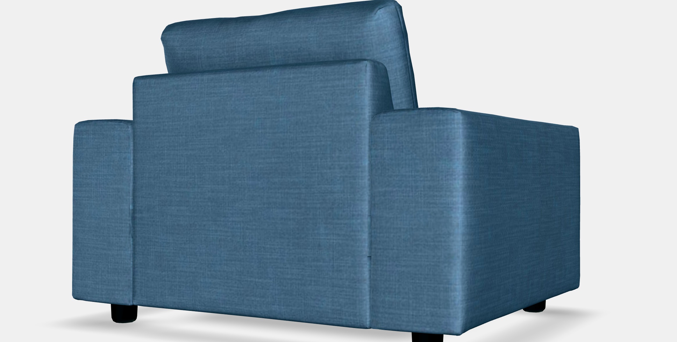 VIMLE Armchair 7 Low-poly 3D model_10