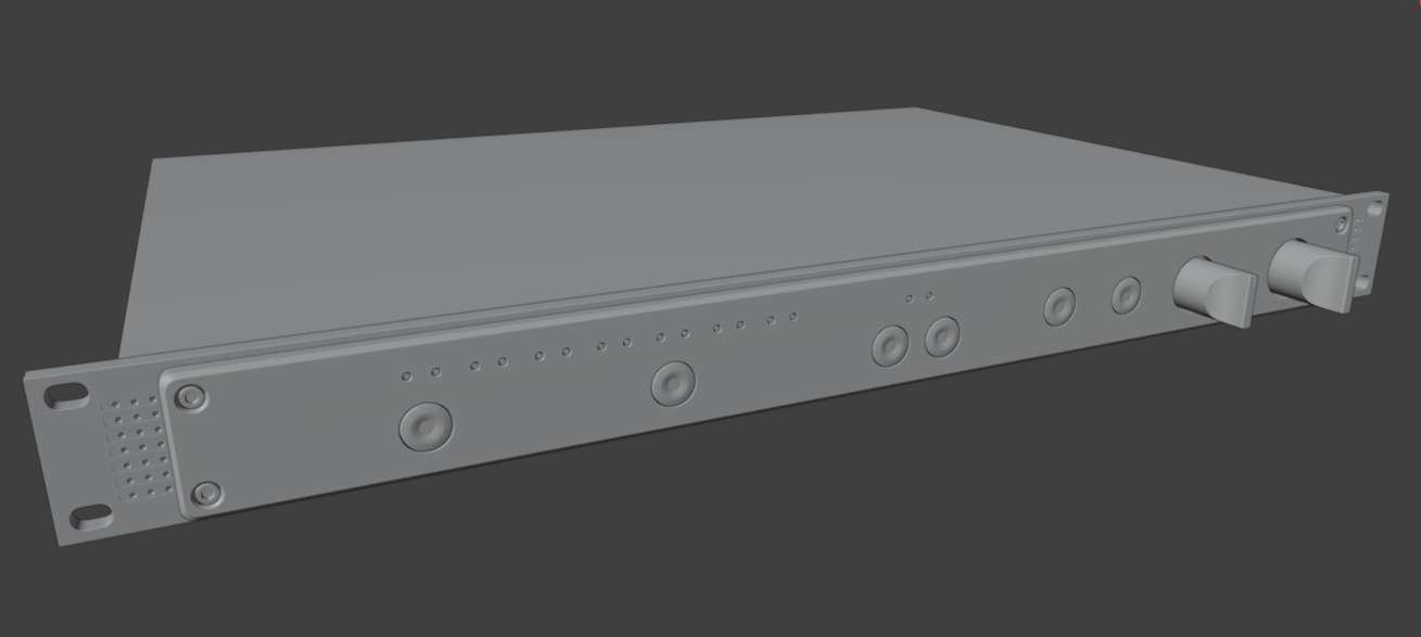 Dangerous Music 2 Bus XT 3D model_6