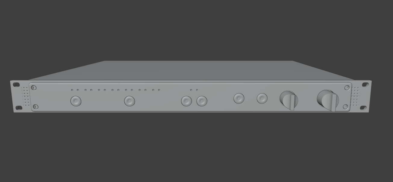 Dangerous Music 2 Bus XT 3D model_7