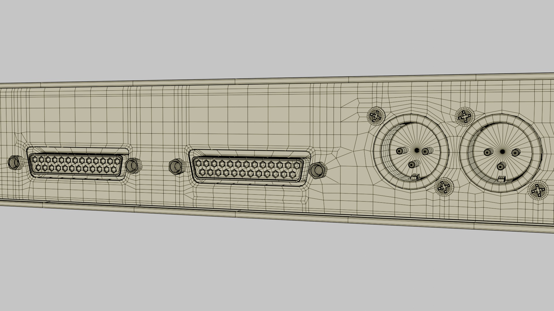 Dangerous Music 2 Bus XT 3D model_14