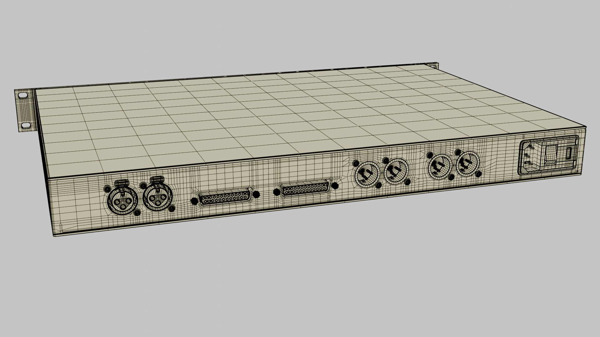 Dangerous Music 2 Bus XT 3D model_13