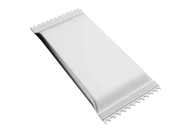 Chocolate package blank mockup