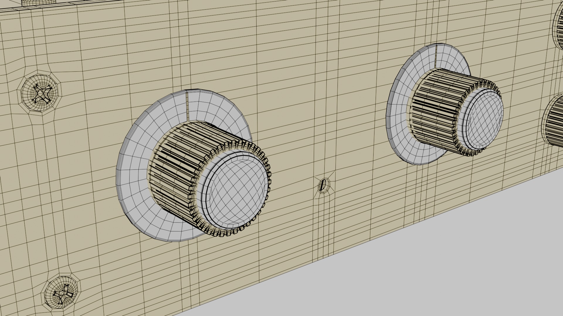 Universal Audio 1176 LN 3D model_16