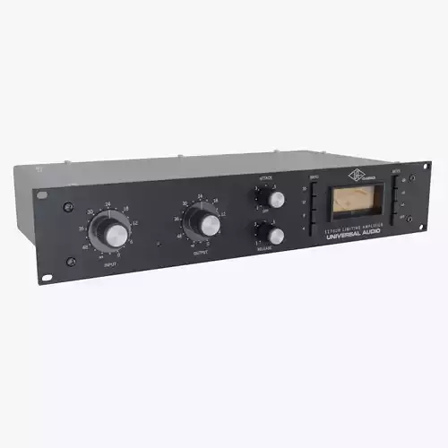 Universal Audio 1176 LN 3D model