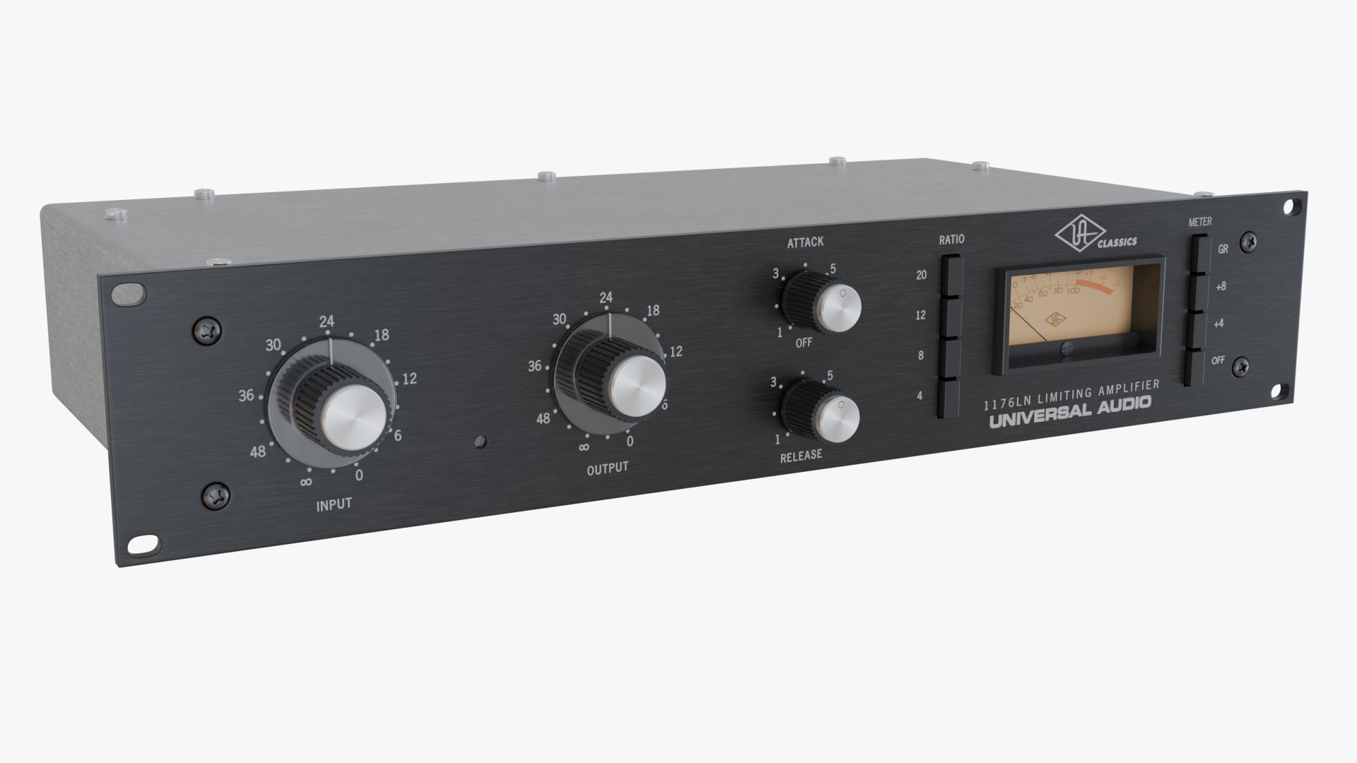 Universal Audio 1176 LN 3D model_1