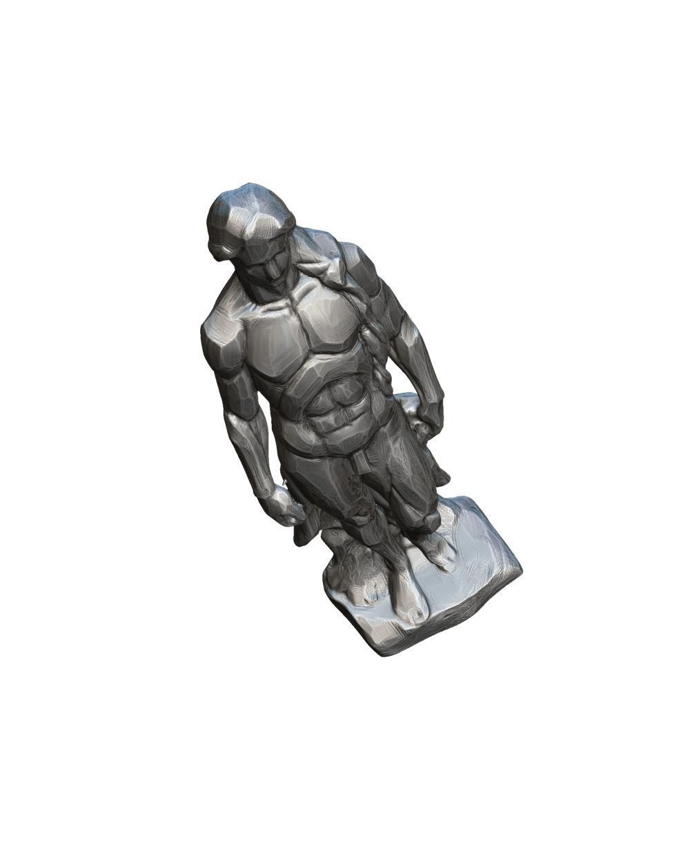 Classic Ancient Sculpture Figure  3D print model_6