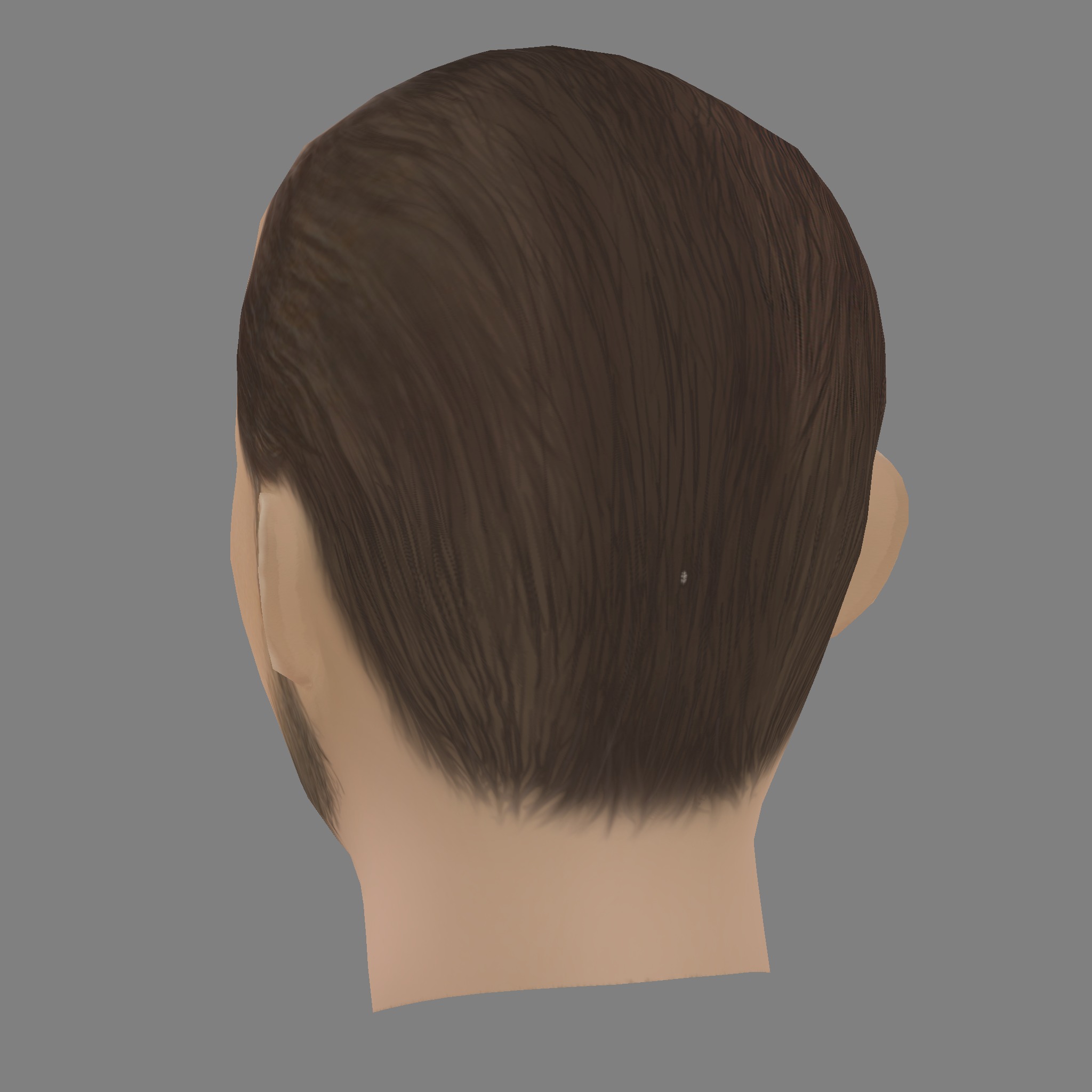 Preslav Shipkaliev Head - Low poly head for game Low-poly 3D model_3