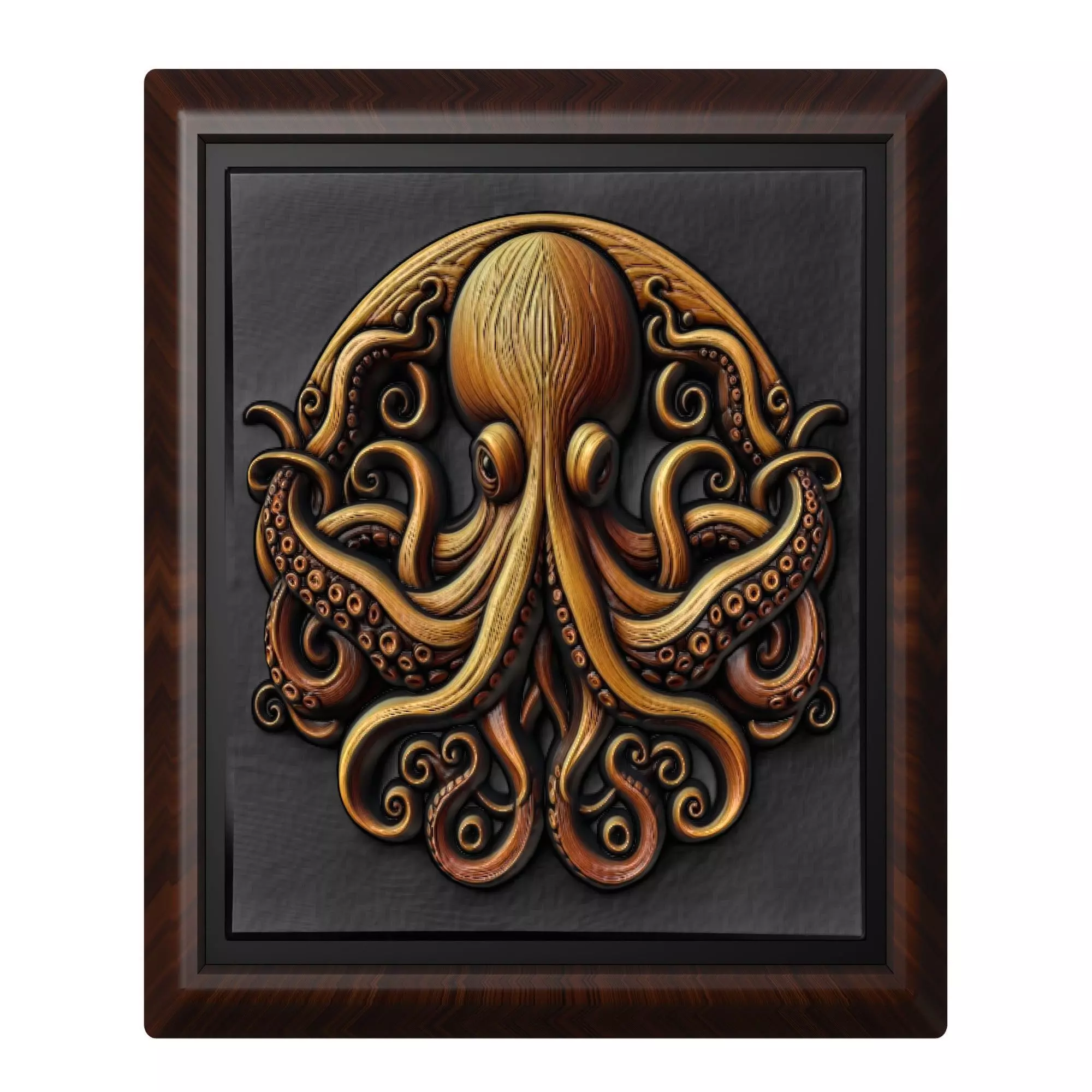 Octopus Animal 3D print model_0