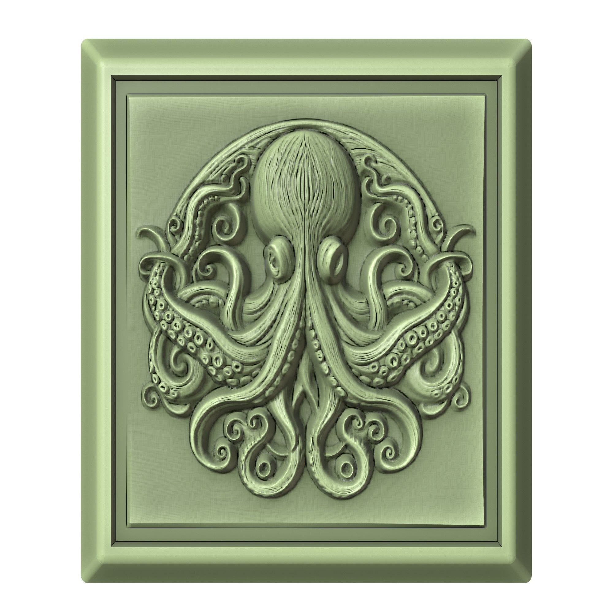 Octopus Animal 3D print model_2