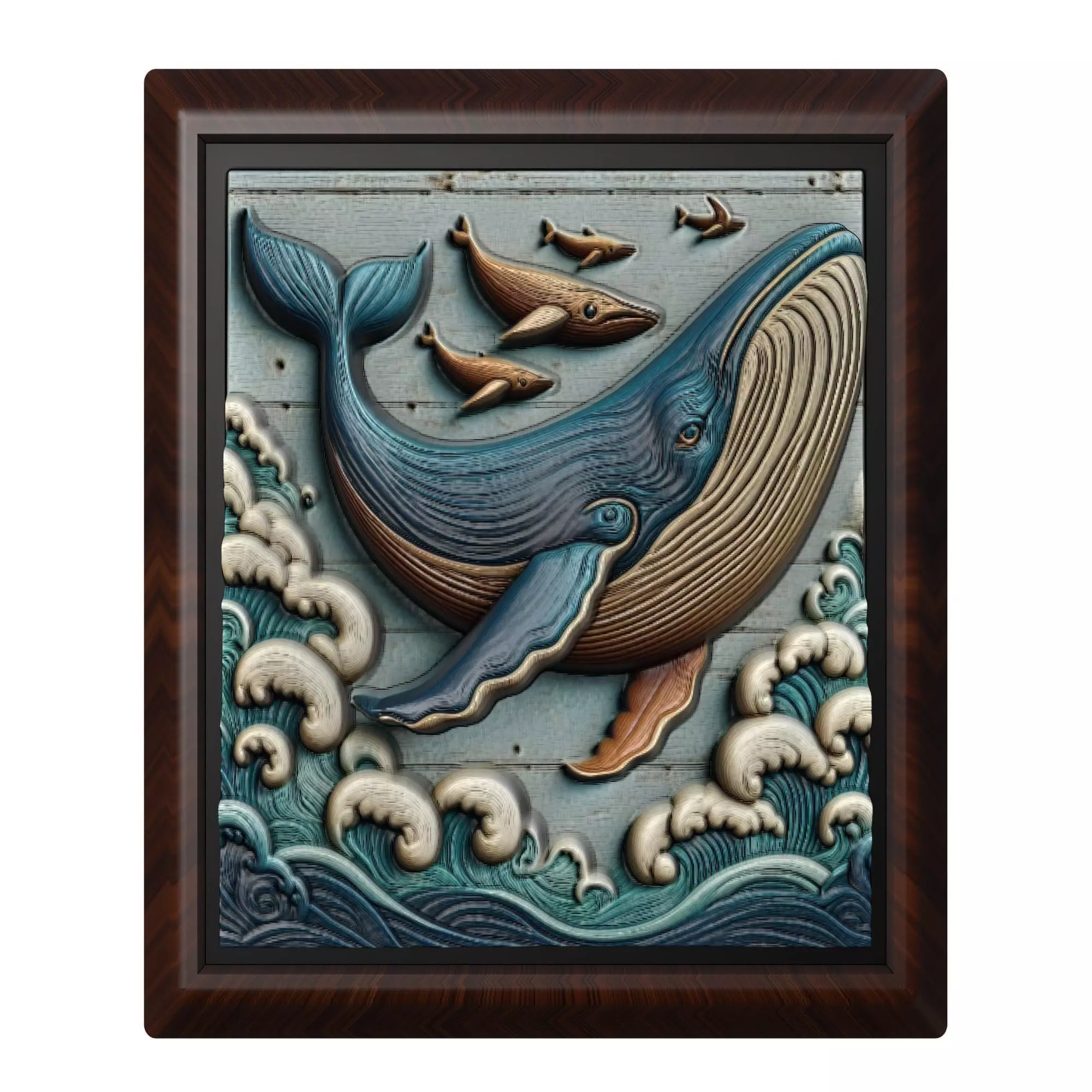 Whale Animal 3D print model_0