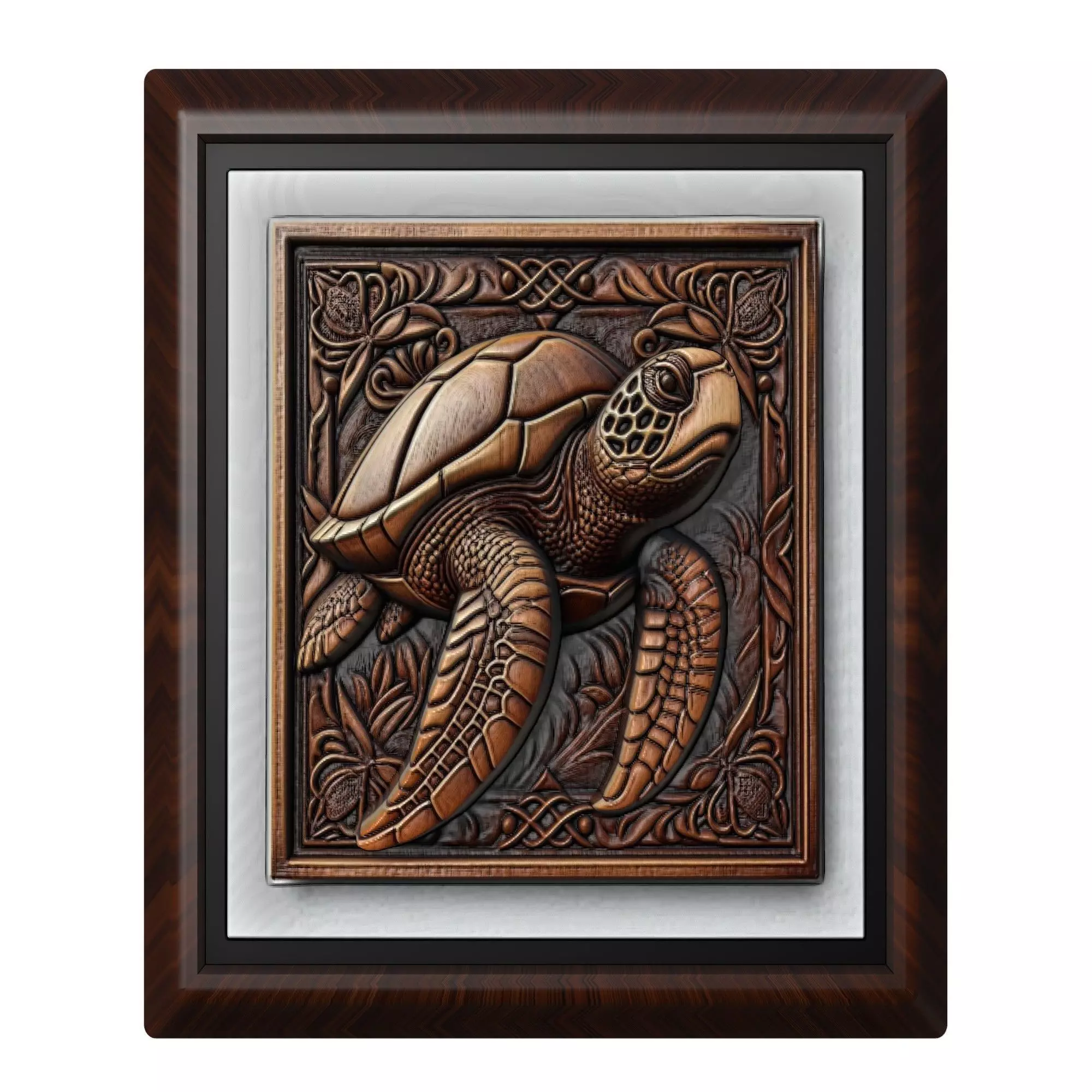 Sea Turtle Animal 3D print model_0